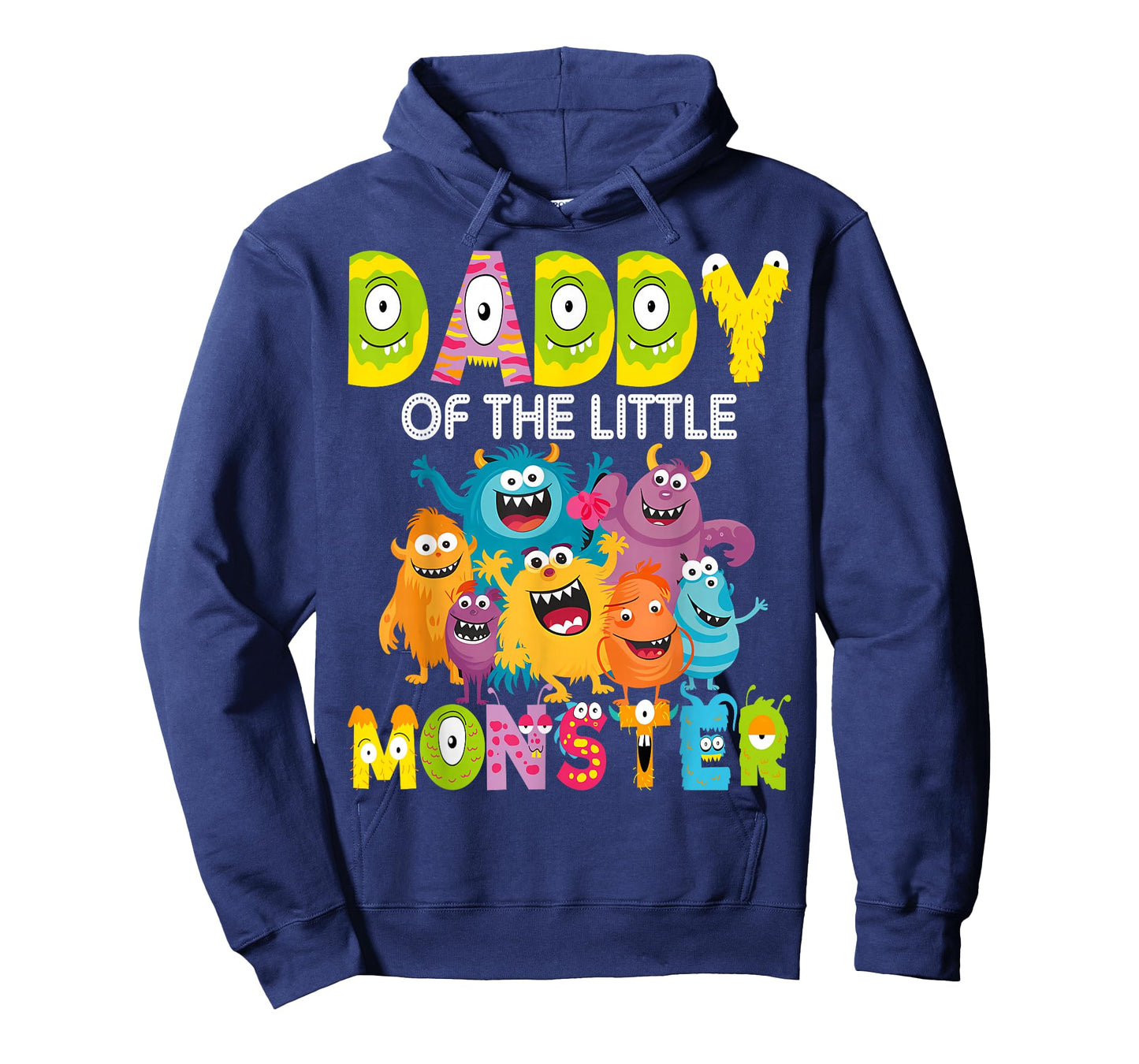 Daddy of The Little Monster 1St Birthday Boy Party T-Shirt
