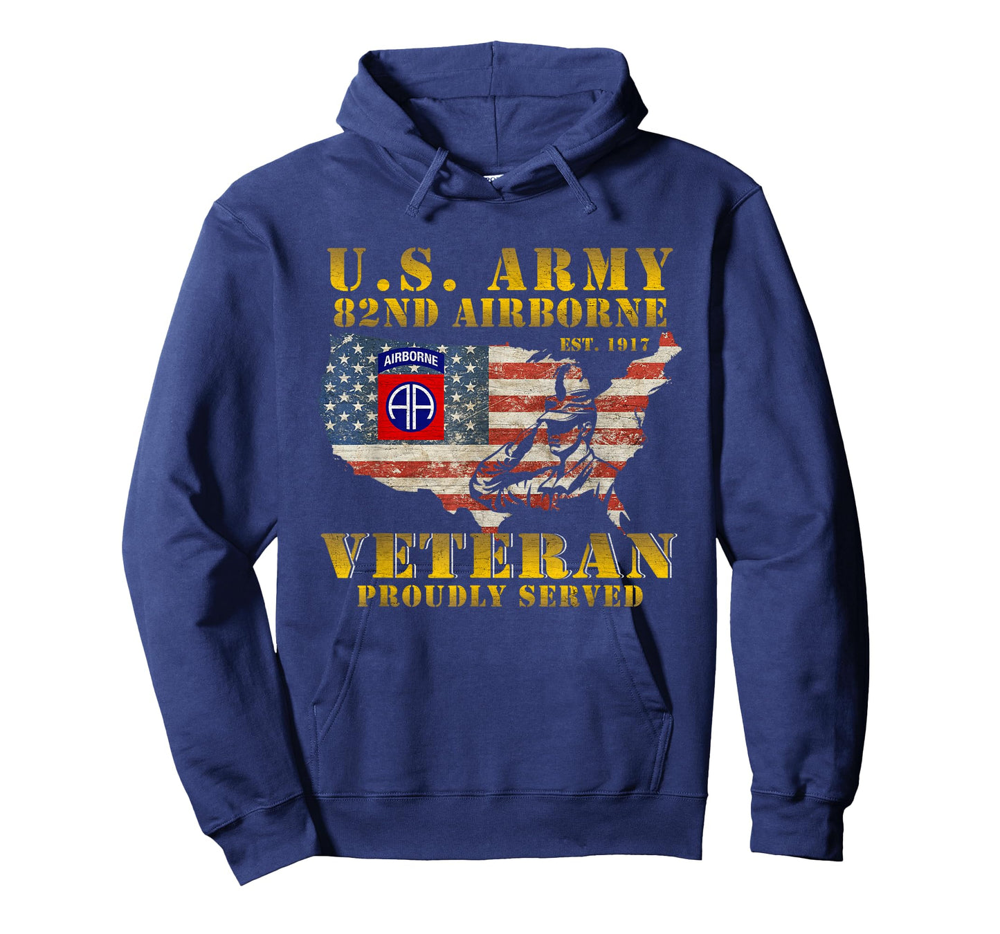 82nd Airborne Division Death from Above Fort Bragg Veteran T-Shirt