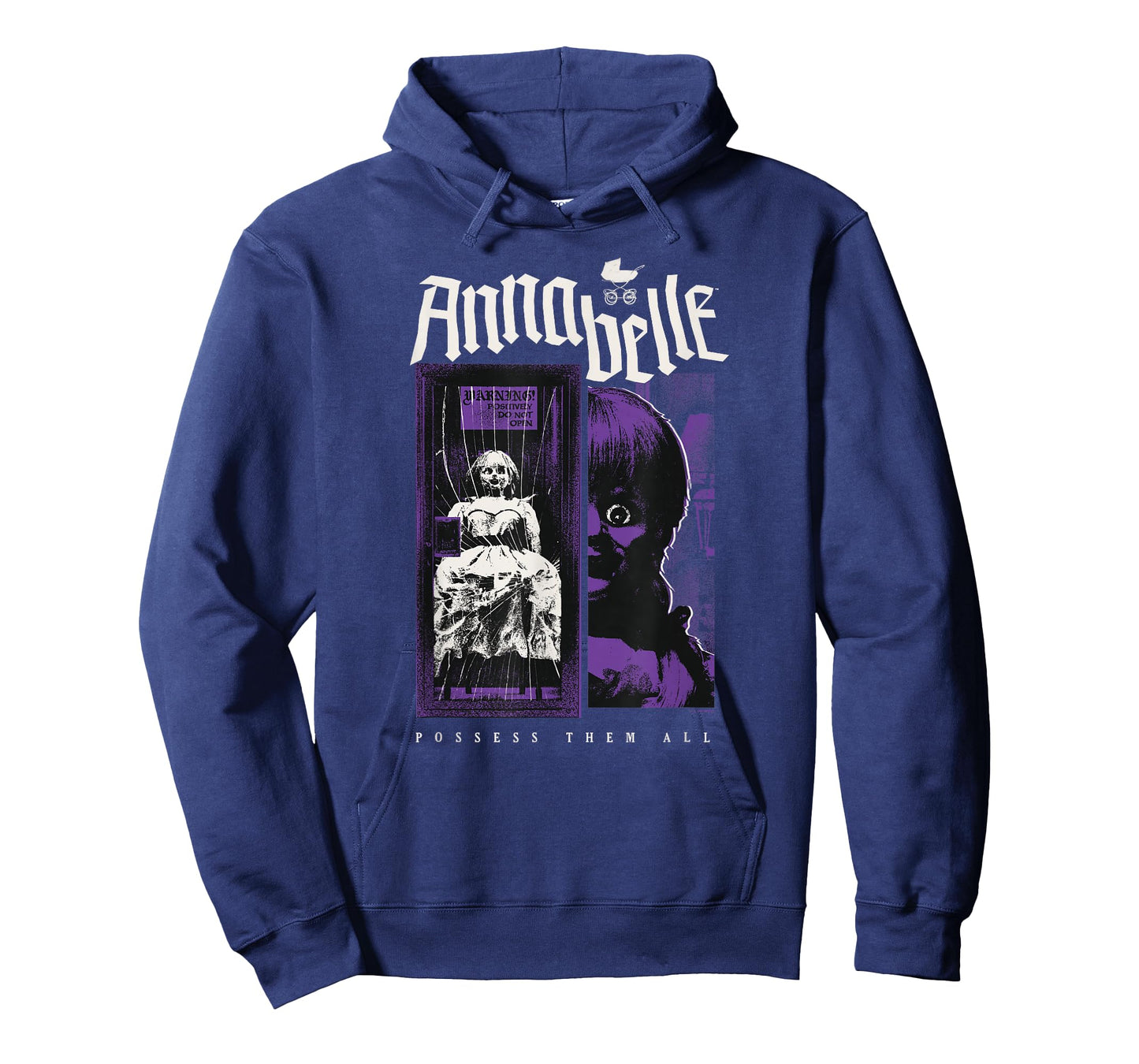 Annabelle Possess Then All Creepy Doll Distressed Poster T-Shirt