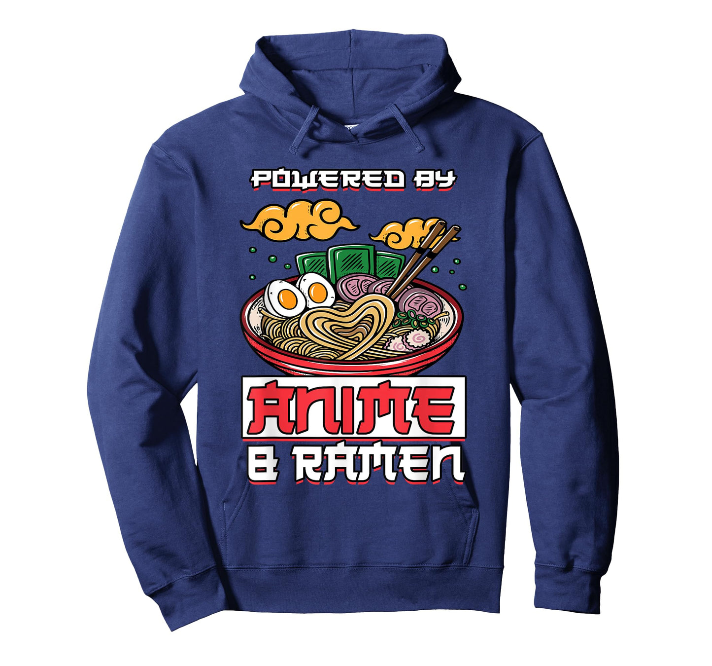Powered by Anime & Ramen Merchandise Japanese Style Cute T-Shirt