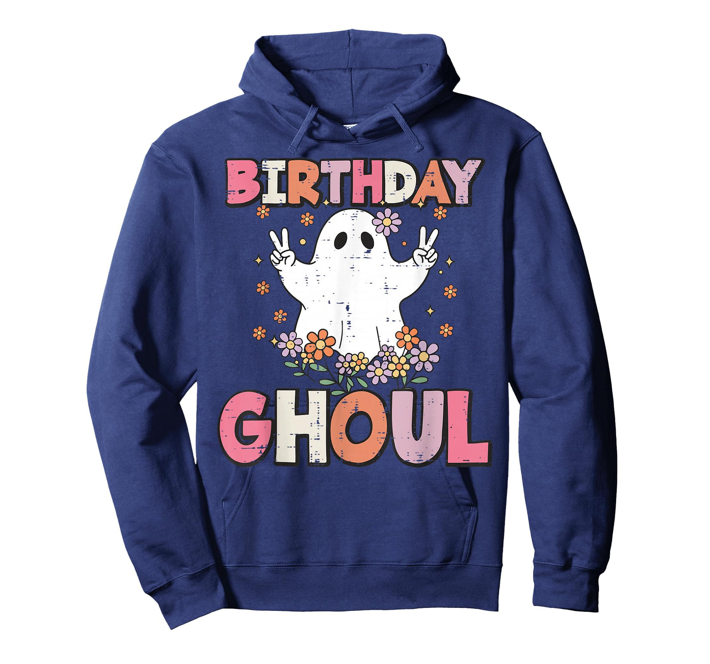 Halloween Birthday Ghoul Ghost Retro Costume Women Girls Kid T-Shirt