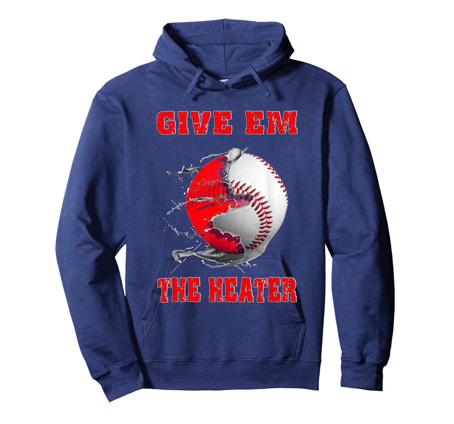 Give Em The Heater Baseball Pitcher TShirt T-Shirt