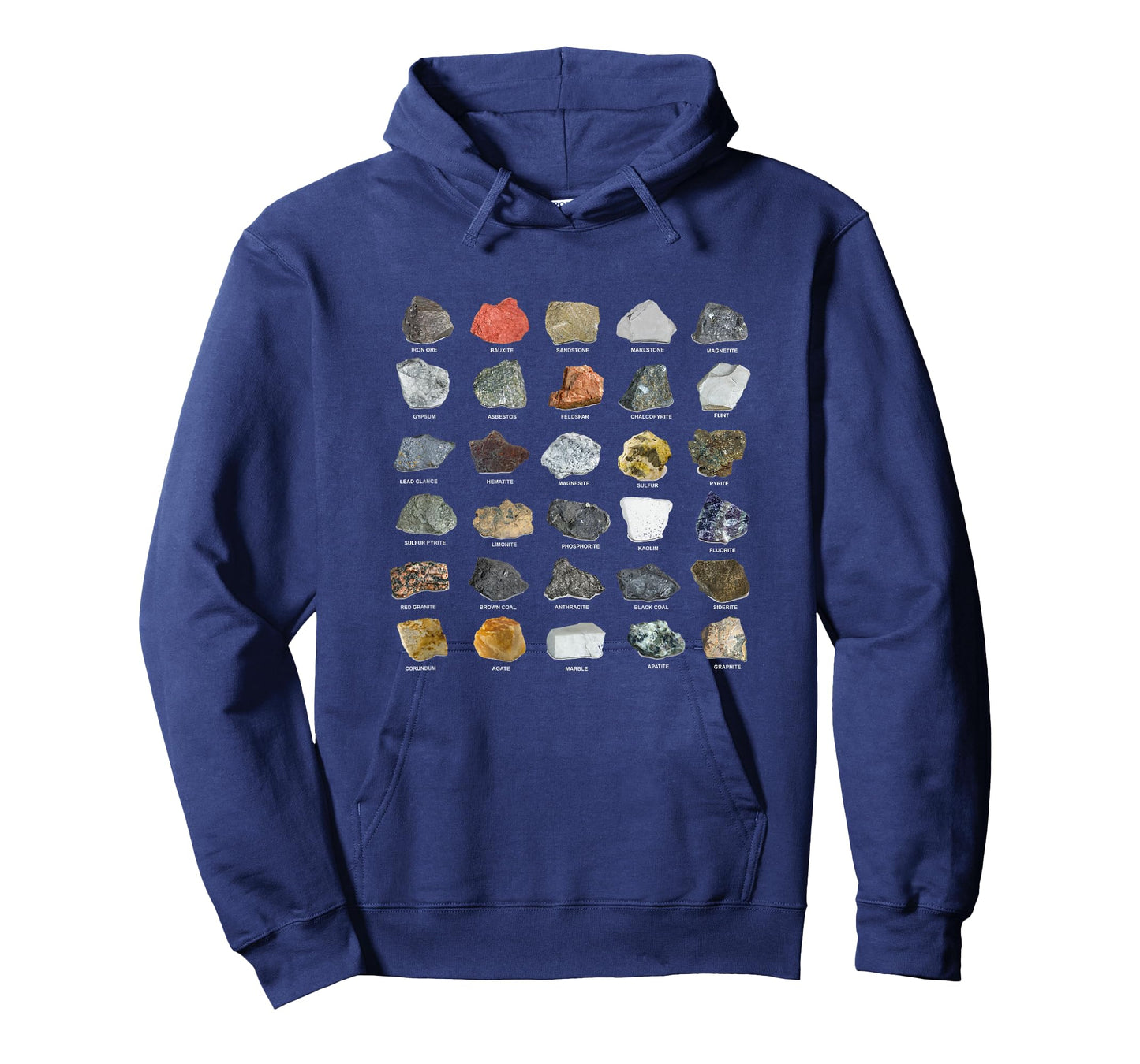 Ore Minerals Gemstones and Crystals Rock Collecting T-Shirt