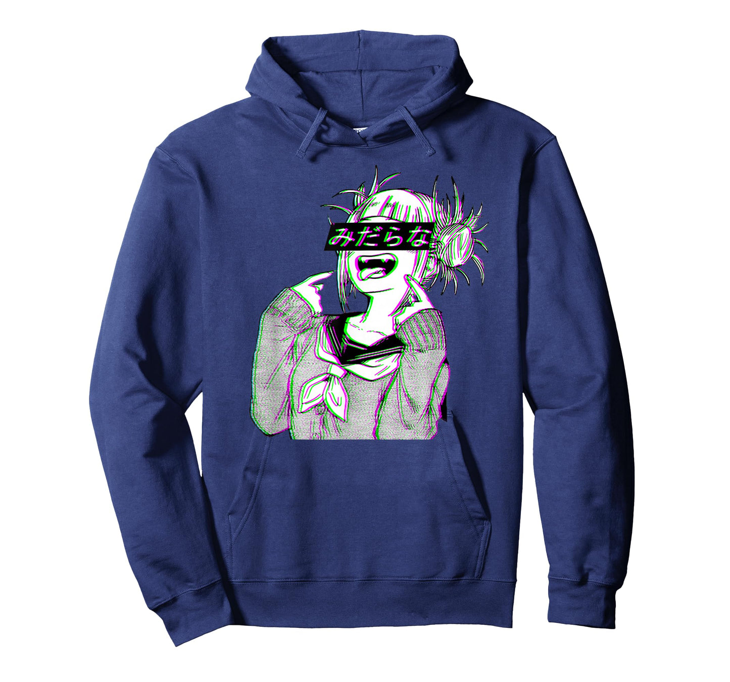 Waifu Anime Neko | Vaporwave | Glitch Manga Girl T-Shirt