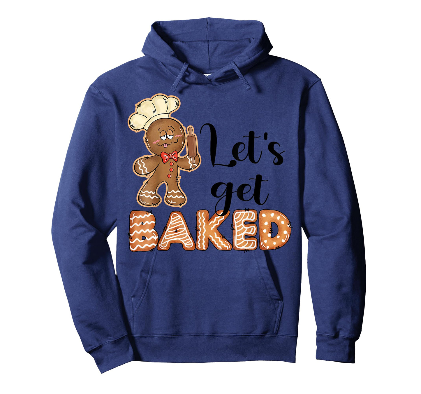 Funny Christmas Gingerbread Chef Baking Team Xmas Unisex-Adults Grey T-Shirt