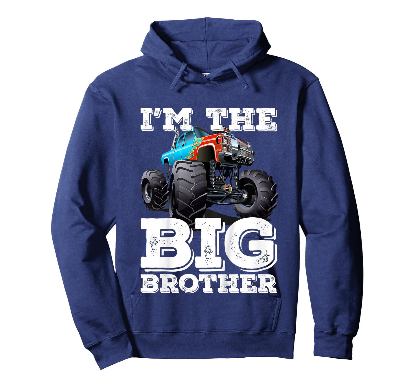 Kids I'm The Big Brother - Funny Monster Truck T-Shirt T-Shirt
