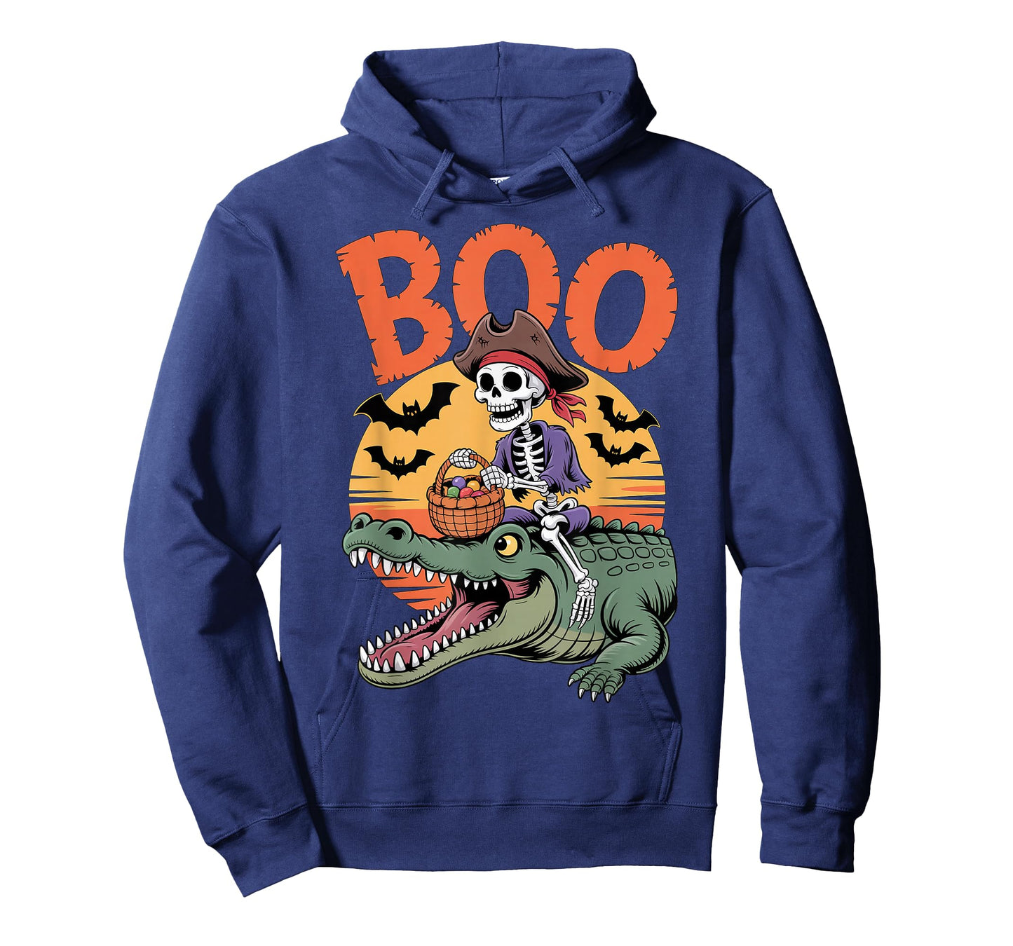 Spooky Crocodile Costume on Boo Crocodile Halloween T-Shirt