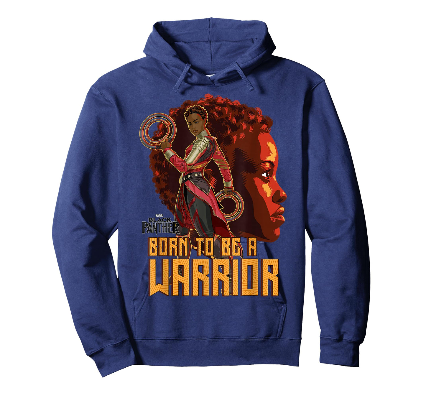 Marvel Black Panther Movie Nakia Profile Graphic T-Shirt T-Shirt