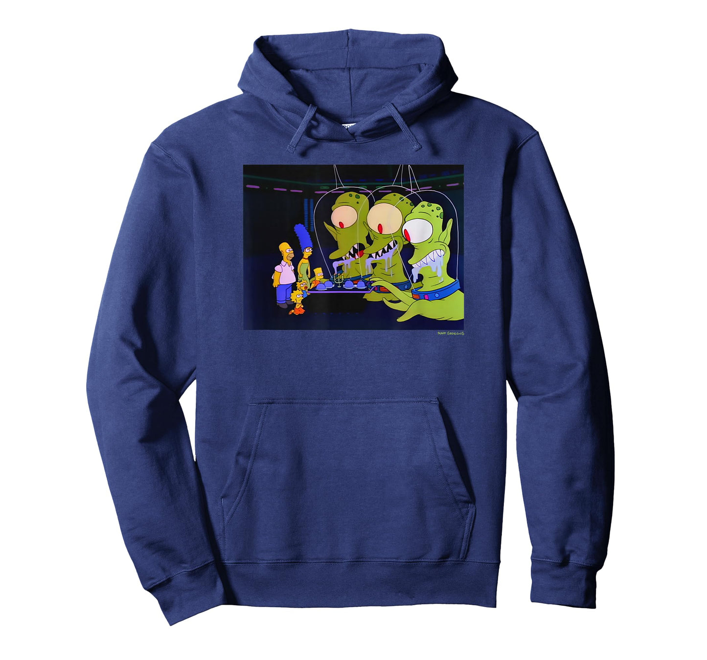 The Simpsons Treehouse Of Horror Alien Halloween V-2 T-Shirt