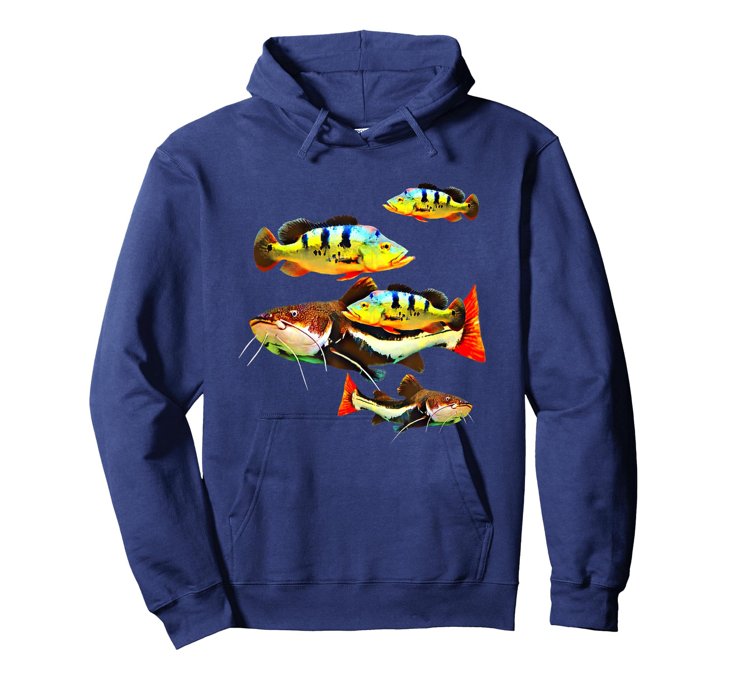 Peacock Bass Redtail Catfish Monster Aquarium Fish Tank T-Shirt