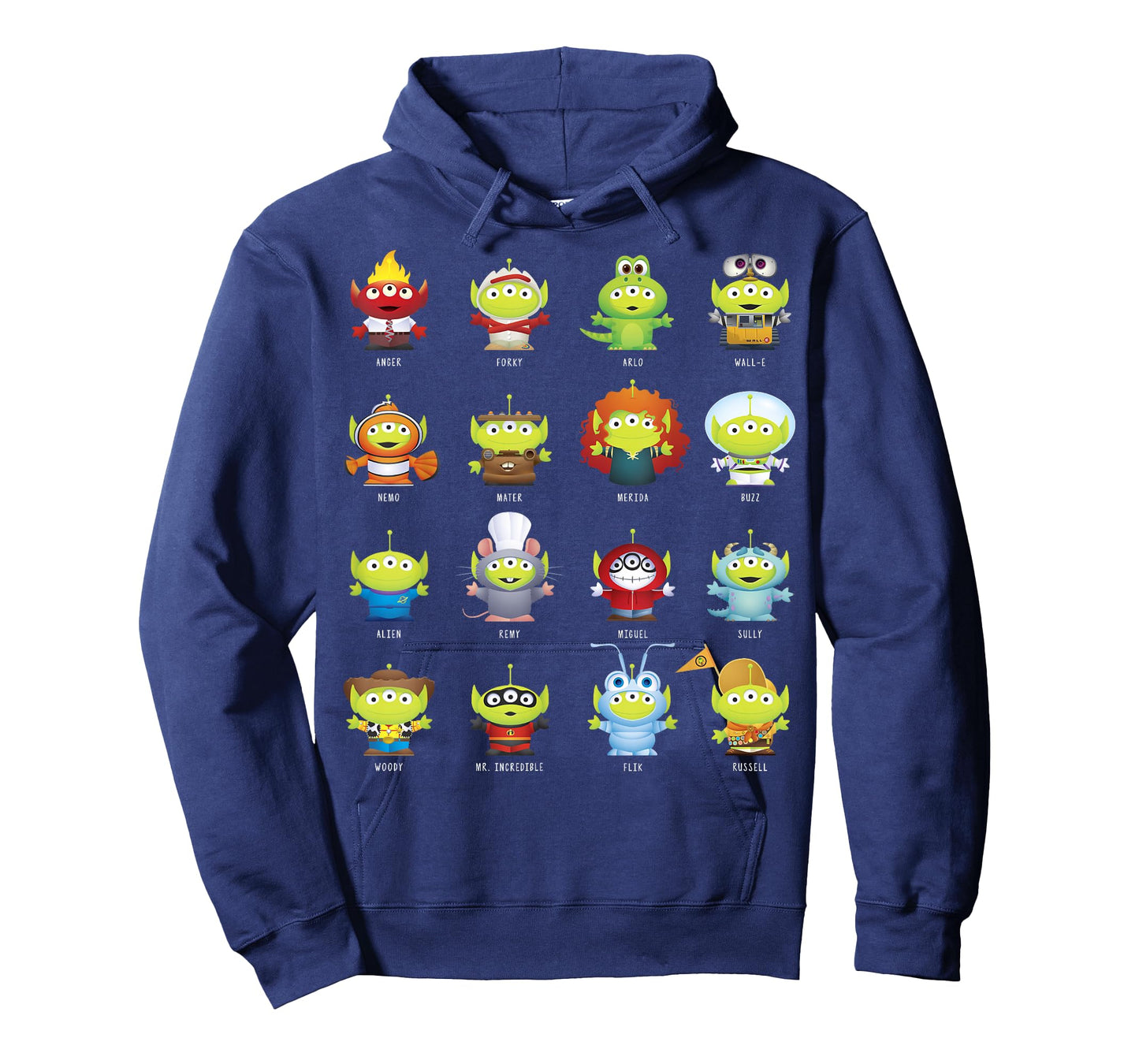 Disney Pixar Aliens Character Costumes T-Shirt