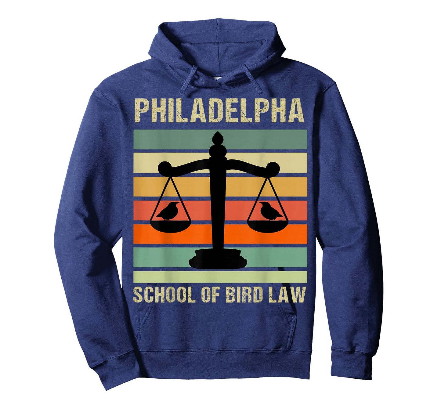 Philadelpha School Of Bird Law Retro Vintage T-Shirt