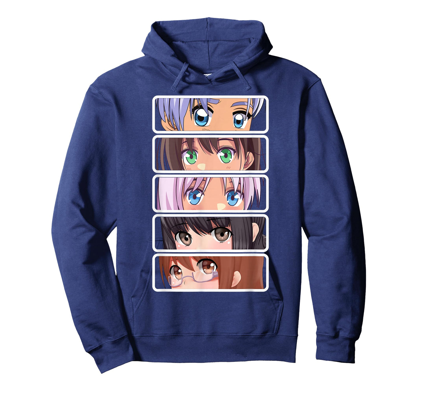 Manga Japanese Anime Graphic Faces Eyes T-Shirt