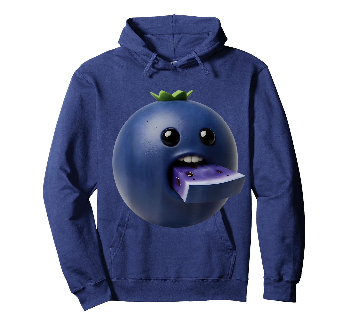 Niche Fruits Funny Blueberry Meme Brainrot Surreal T-Shirt