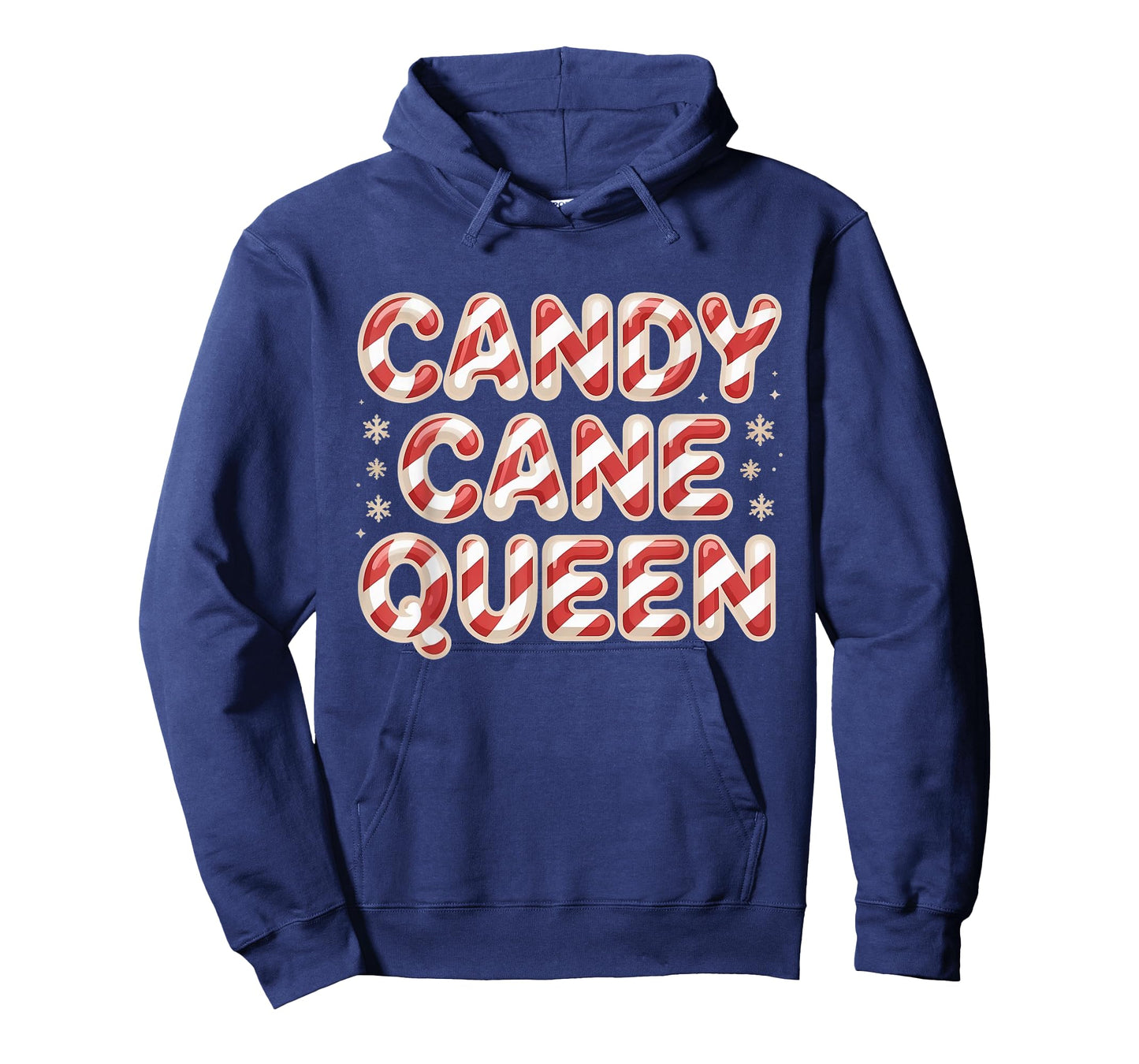 Candy Cane Queen FUUNY Christmas Xmas Holiday Women T-Shirt