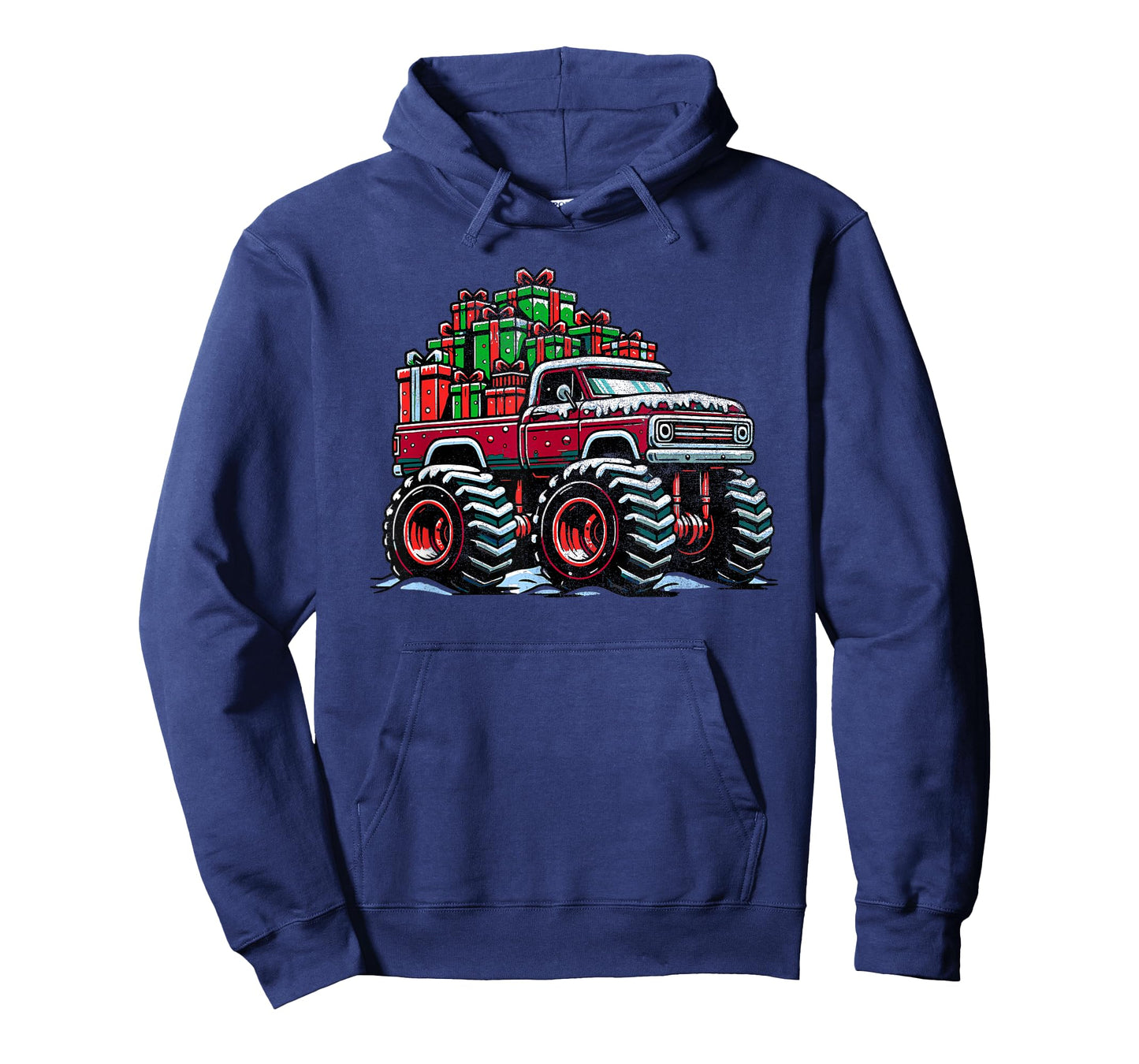 Christmas Monster Truck for Boys Kids Monster Truck Lovers T-Shirt