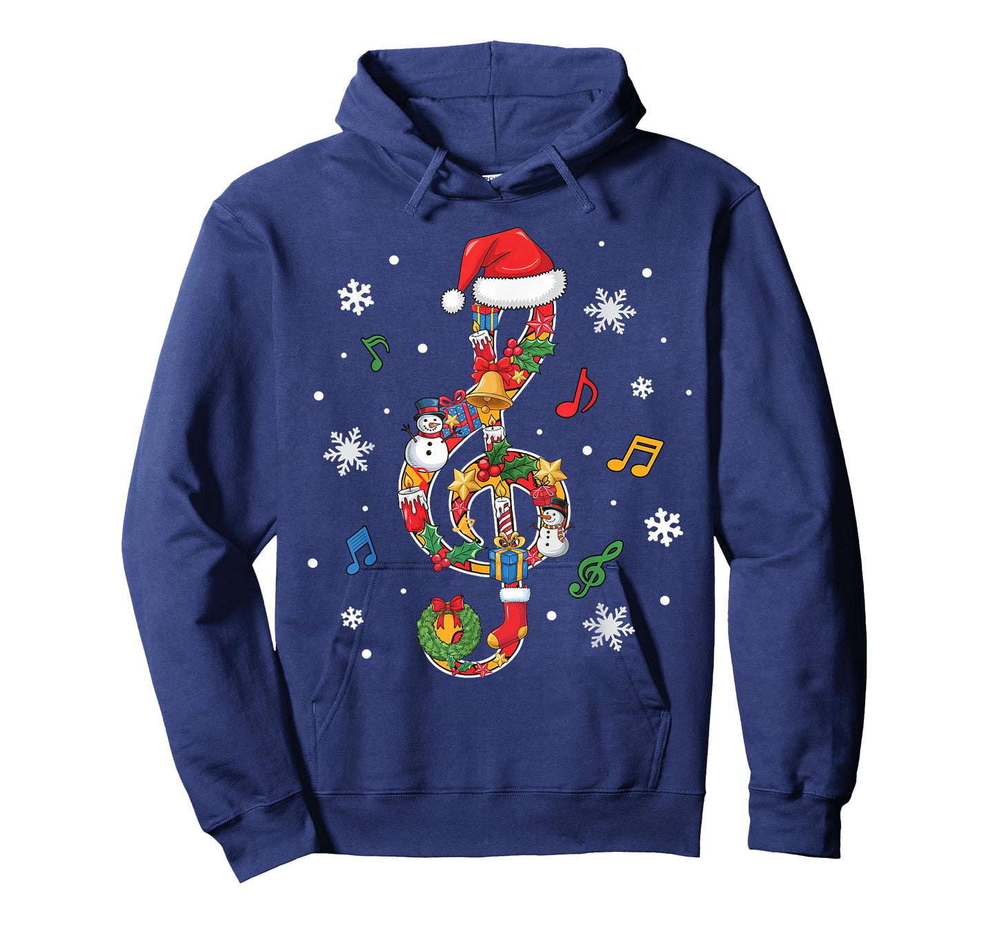 Merry Christmas Musical Note Music Lover Kids Music Teachers T-Shirt