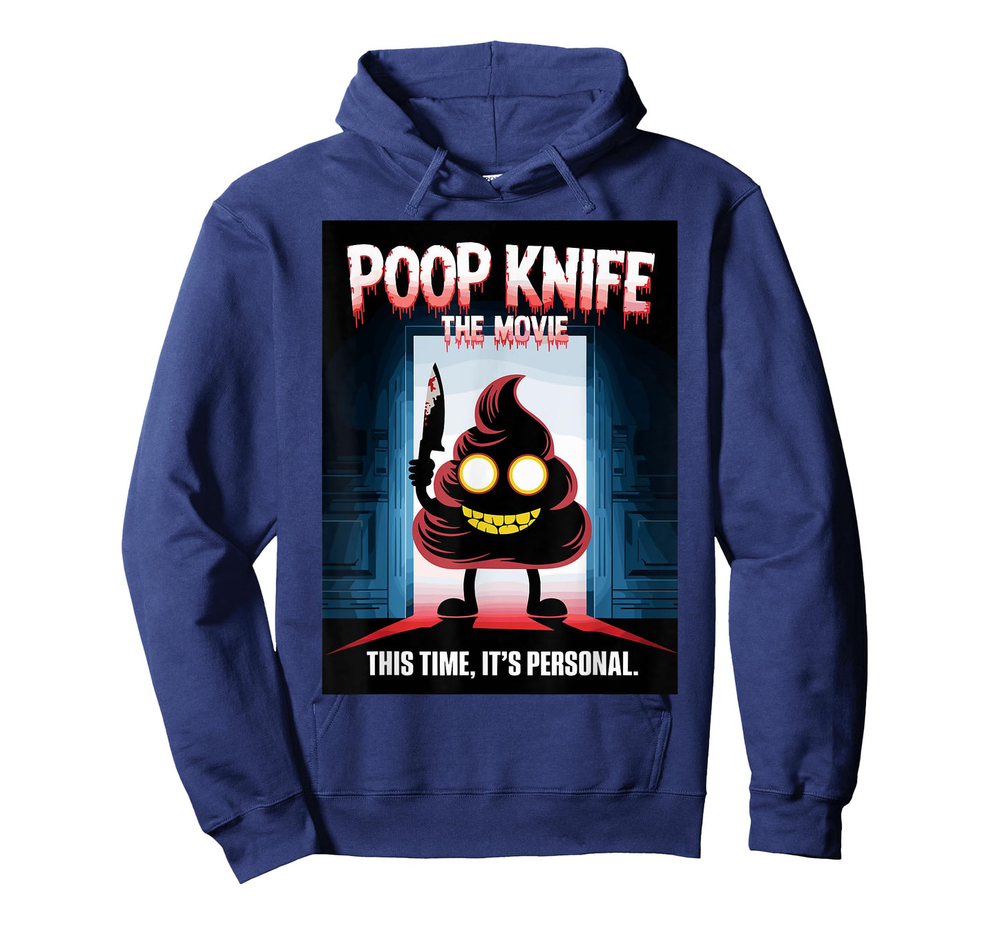 Poop Knife - Toilet Humor Scary Meme Poop Horror T-Shirt