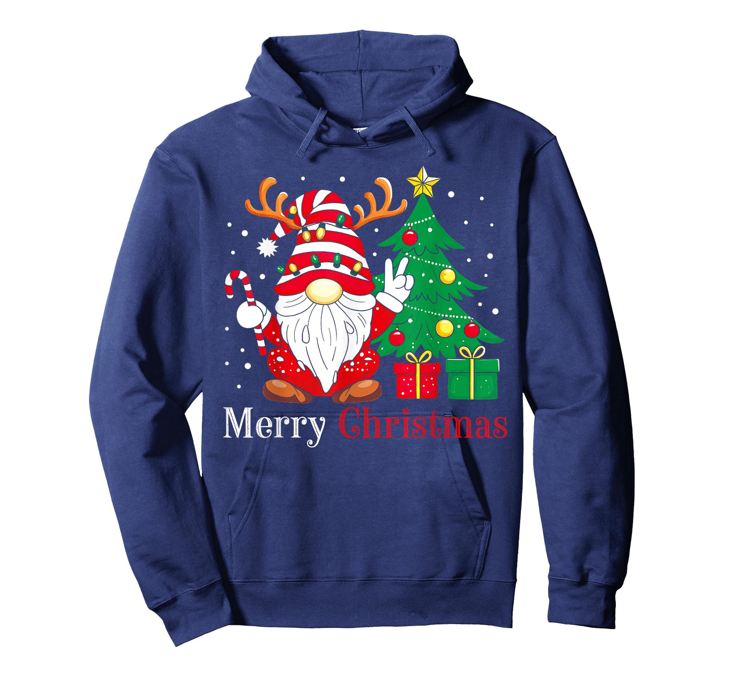 Family Xmas Holiday PJs Women Men Merry Christmas Gnomes T-Shirt