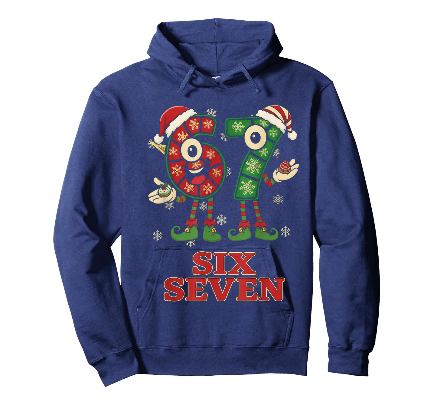 Funny 67 Six Seven 6-7 Italian Christmas Holiday Women Kids T-Shirt
