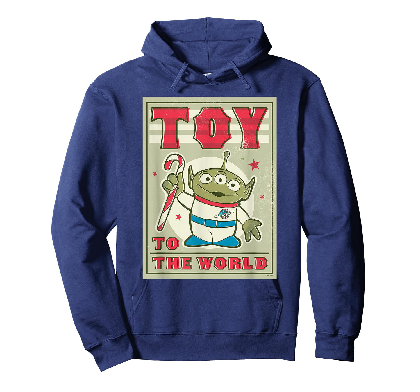 Disney and Pixar’s Toy Story Alien Holiday Toy to the World T-Shirt