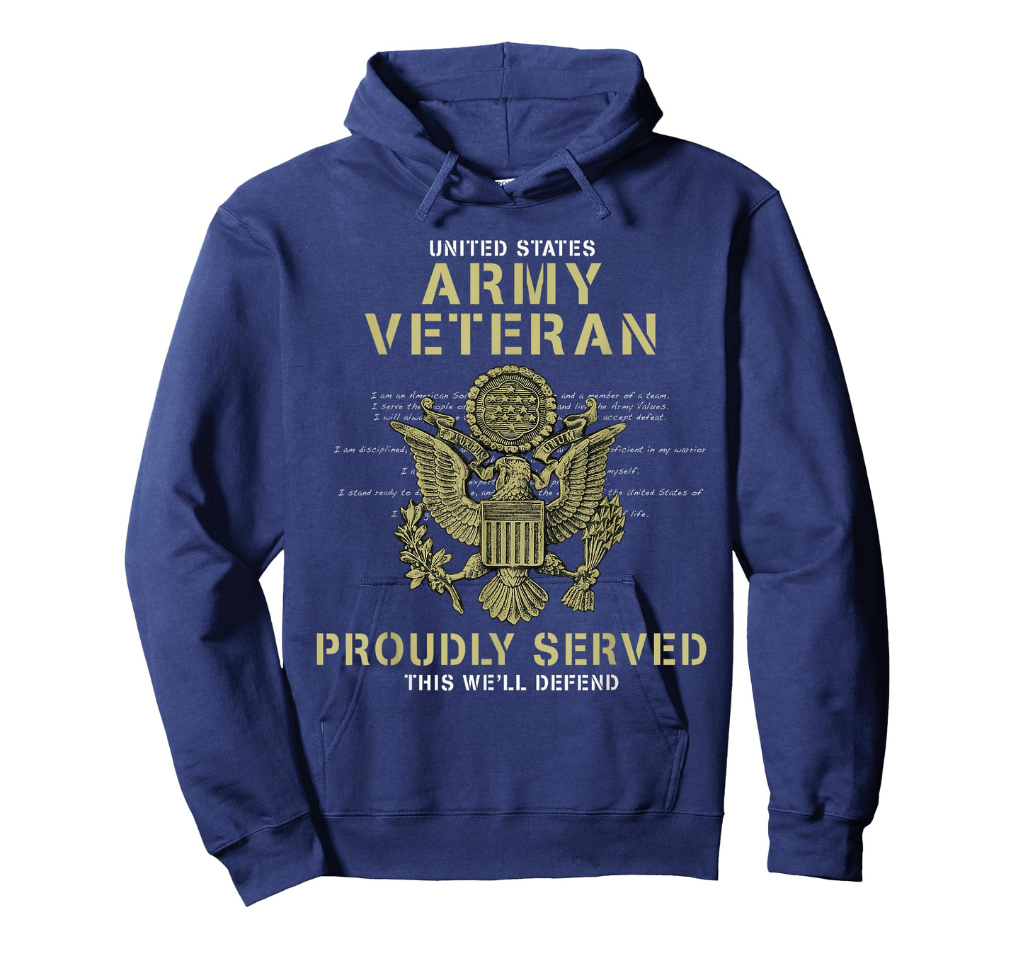 ARMY VETERAN PROUDLY SERVED T-Shirt