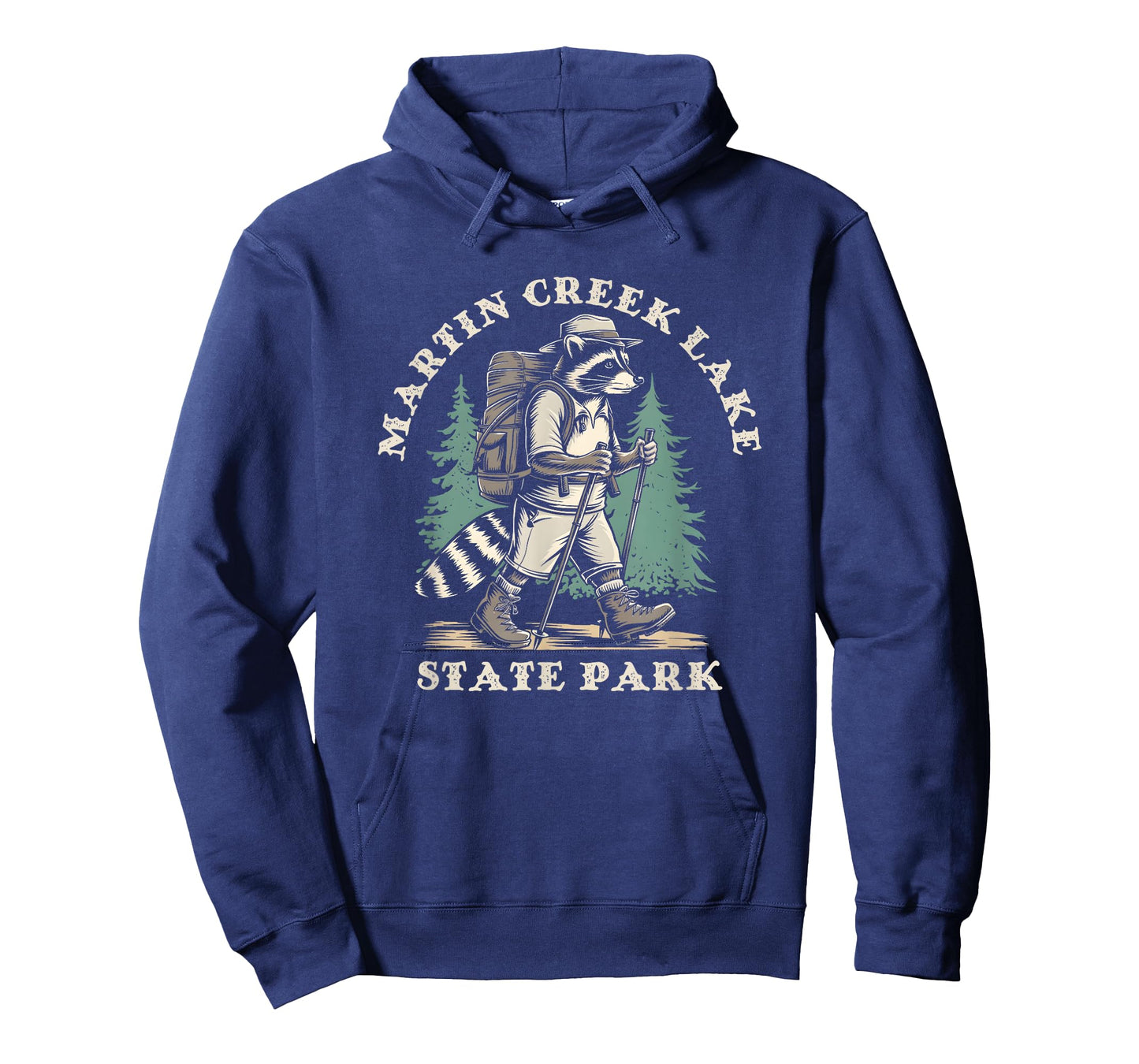 Martin Creek Lake State Park TX Hiking Backpacking Raccoon T-Shirt