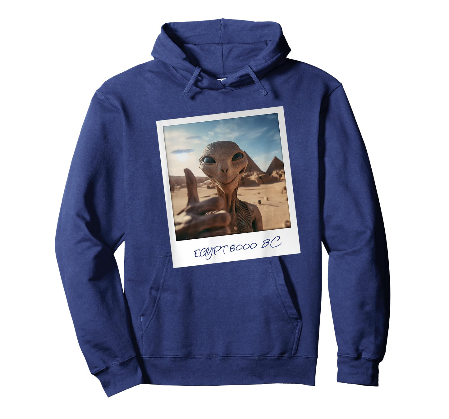 Aliens Building Pyramids UFO Conspiracy Theory Sarcasm T-Shirt