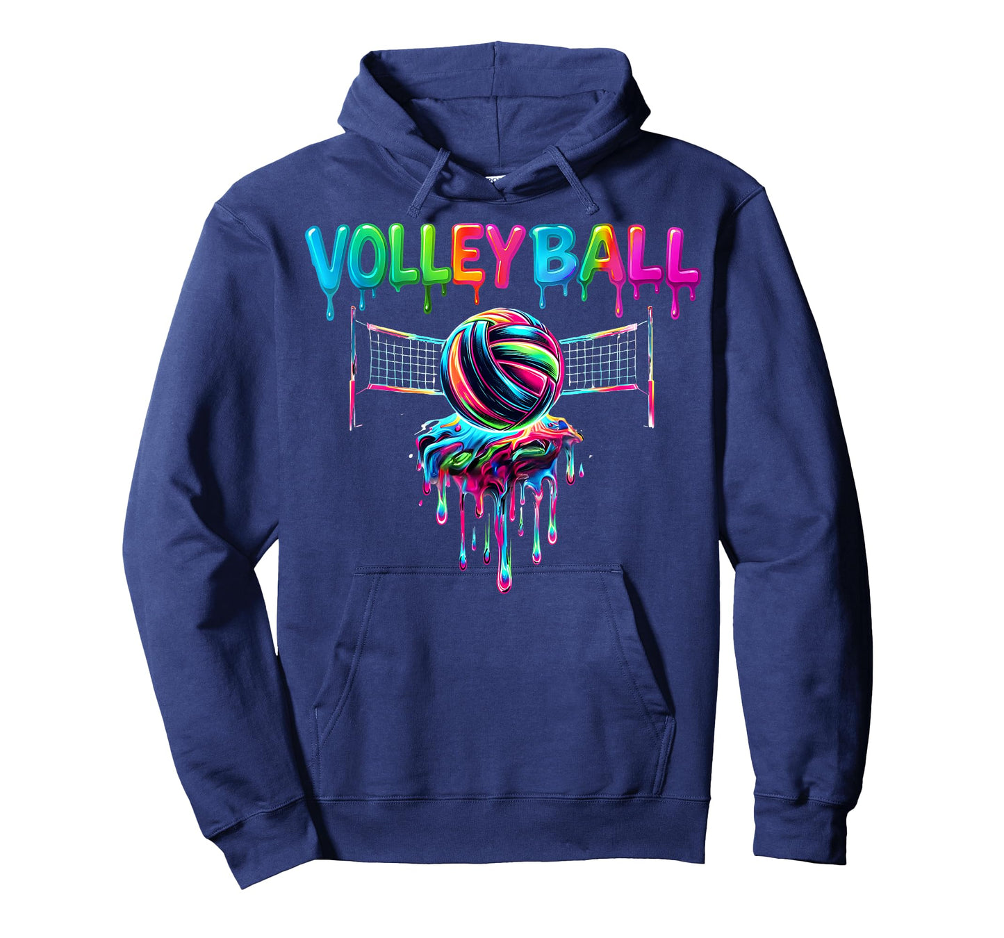 Volleyball Player Drip Ice Cream Drip Volleyball Lovers T-Shirt