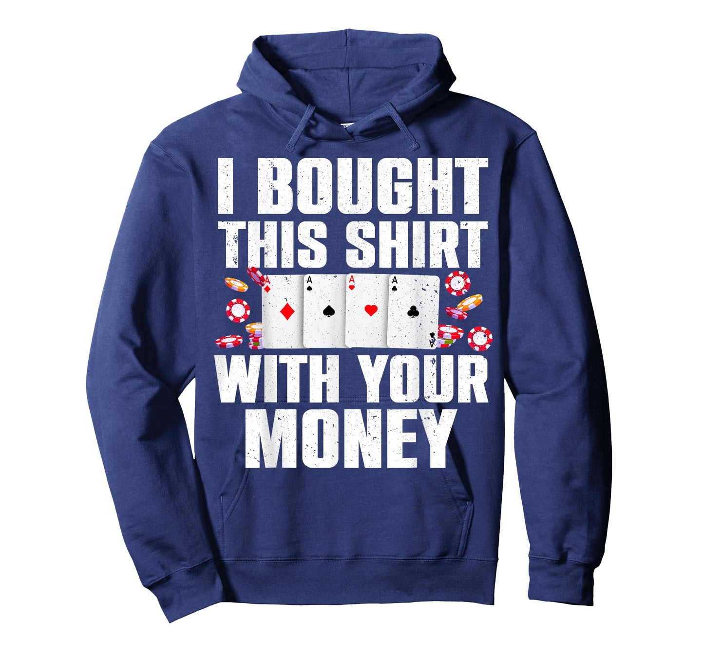 Funny Poker Art for Gambling Men Women Poker Player Gambler T-Shirt Small