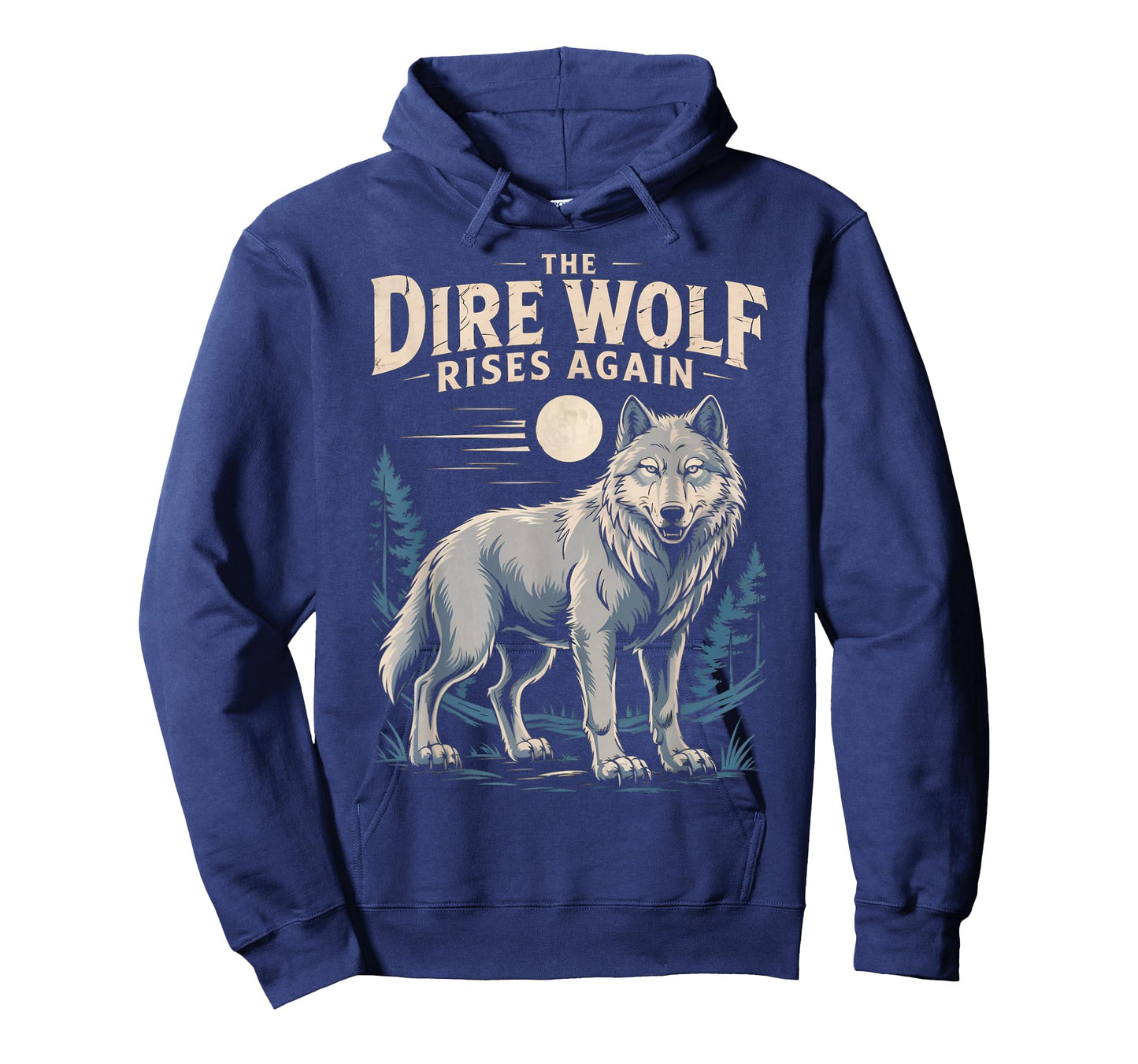 Dire Wolf Rises Again Dire Wolf White Wolf Animal Dire Wolf T-Shirt