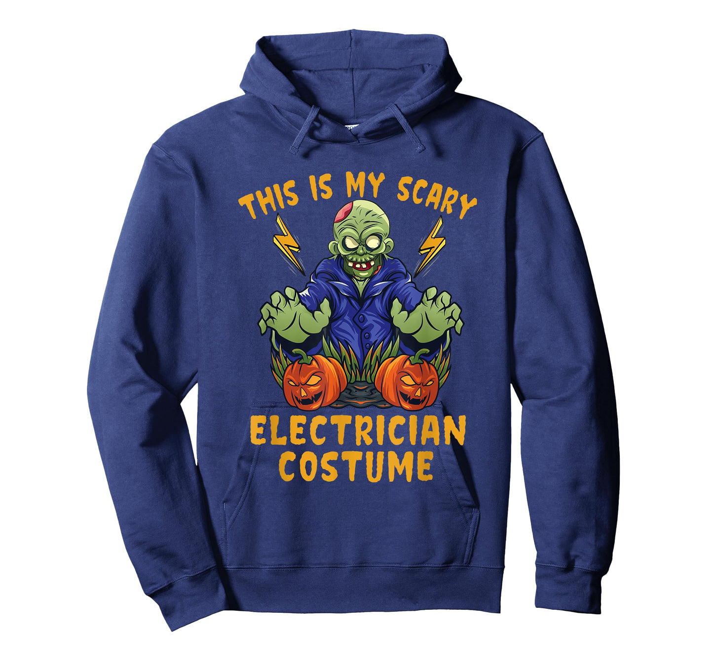 This Is My Scary Electrician Costume Zombie Gift T-Shirt