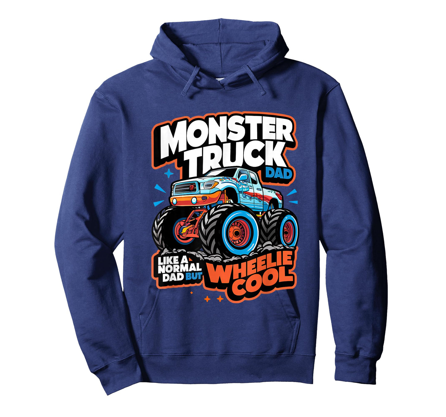 Monster Truck Dad Wheelie Cool Like Normal Dad T-Shirt