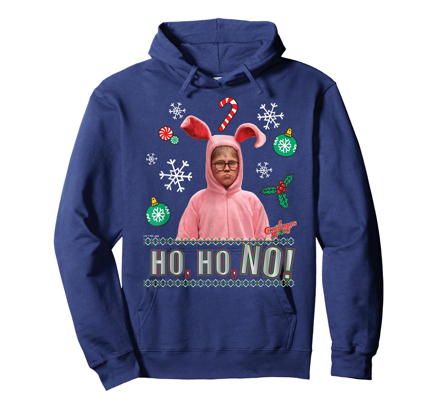 A Christmas Story - Ho Ho Ho Pink Bunny Suit T-Shirt