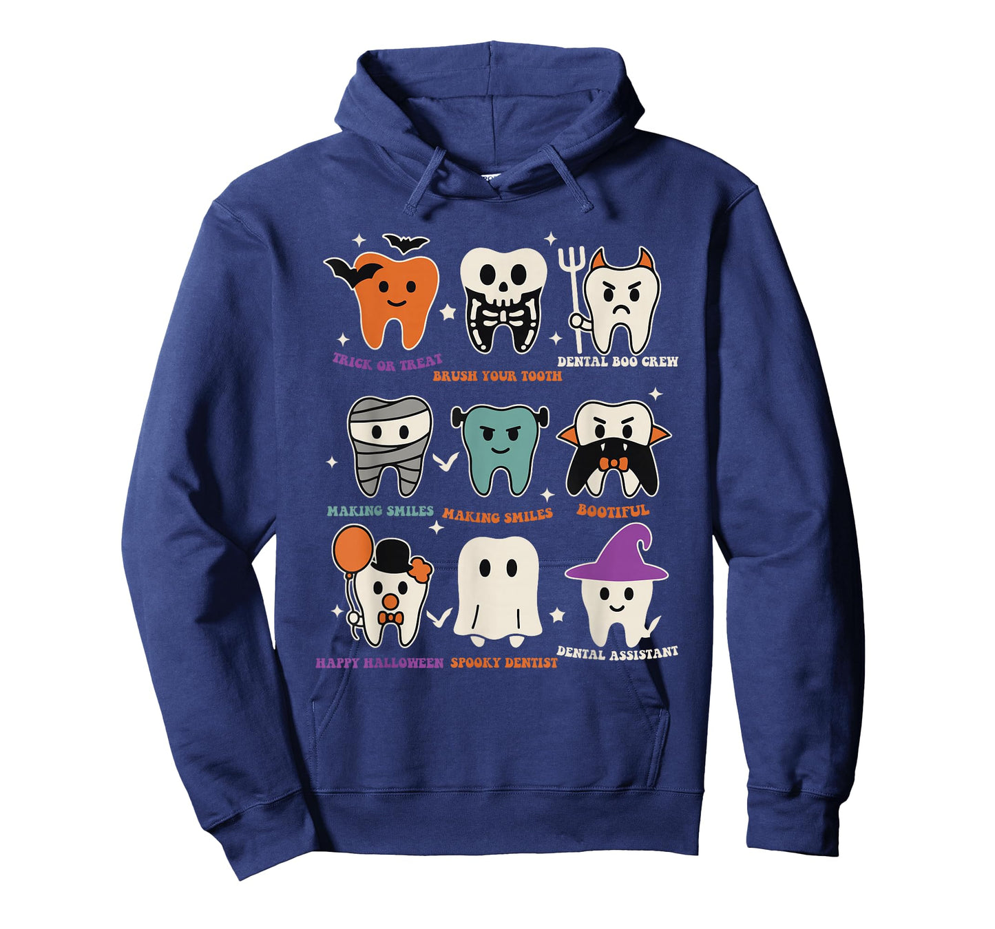 Halloween Dental Boo Crew Dentist Costume Teeth Women Men T-Shirt