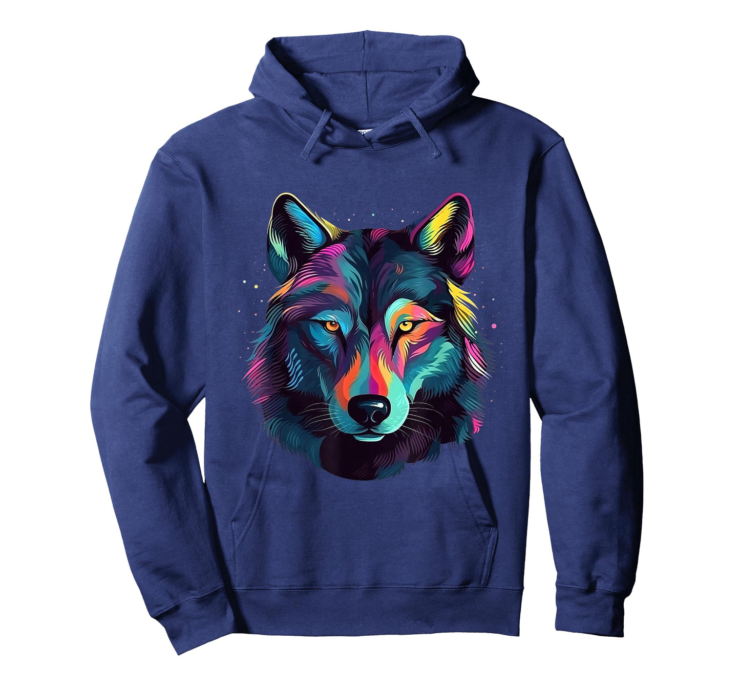 Wolf Pop Art Colorful Art Wolf Lover T-Shirt