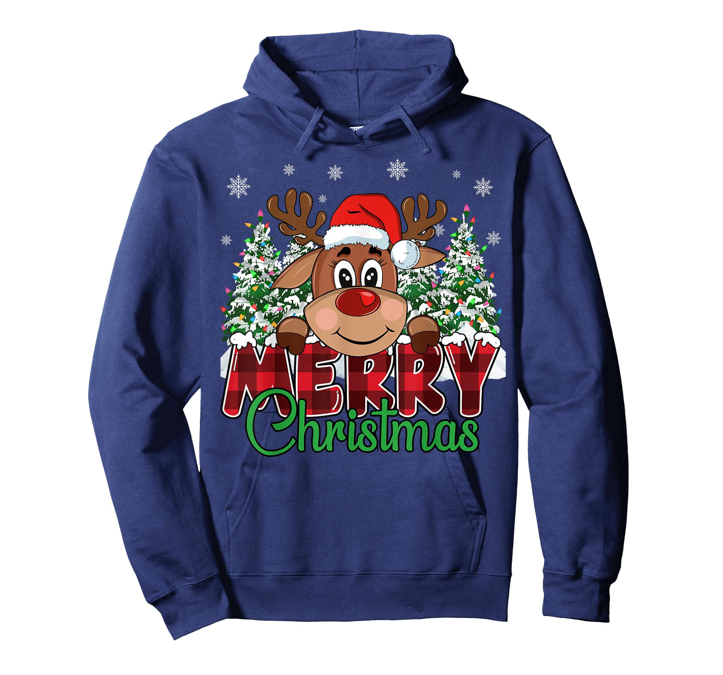 Funny Reindeer Xmas Family Merry Christmas T-Shirt