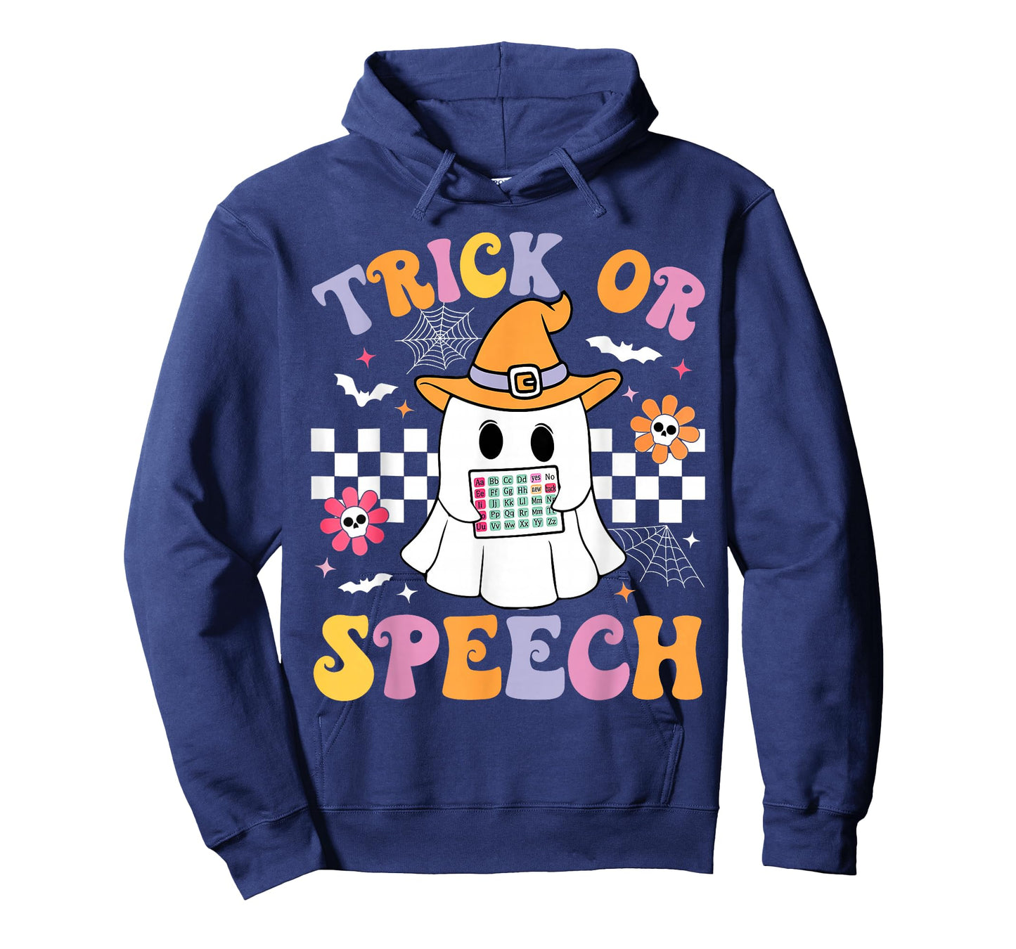 Trick Or Speech Halloween SLP Retro Speech Therapy Halloween T-Shirt