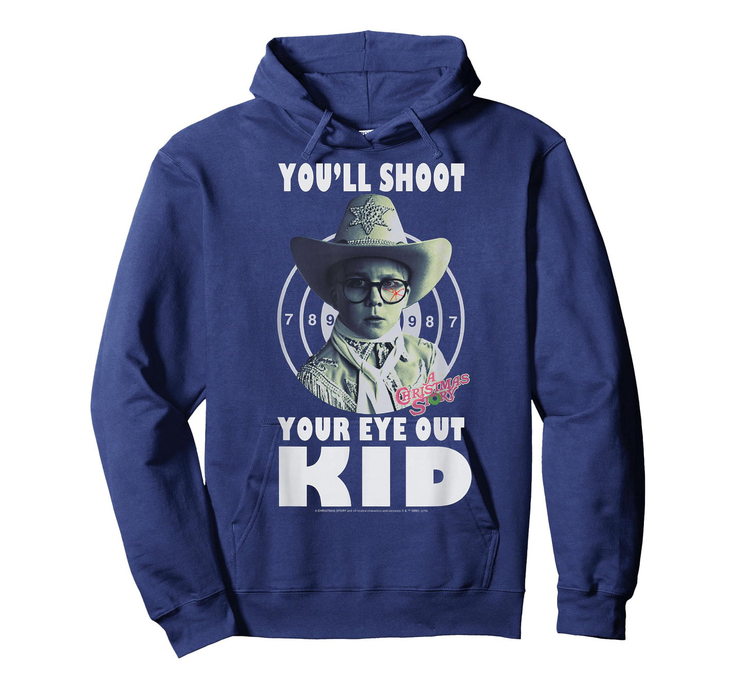 A Christmas Story Ralphie You'll Shoot Your Eye Out Kid T-Shirt