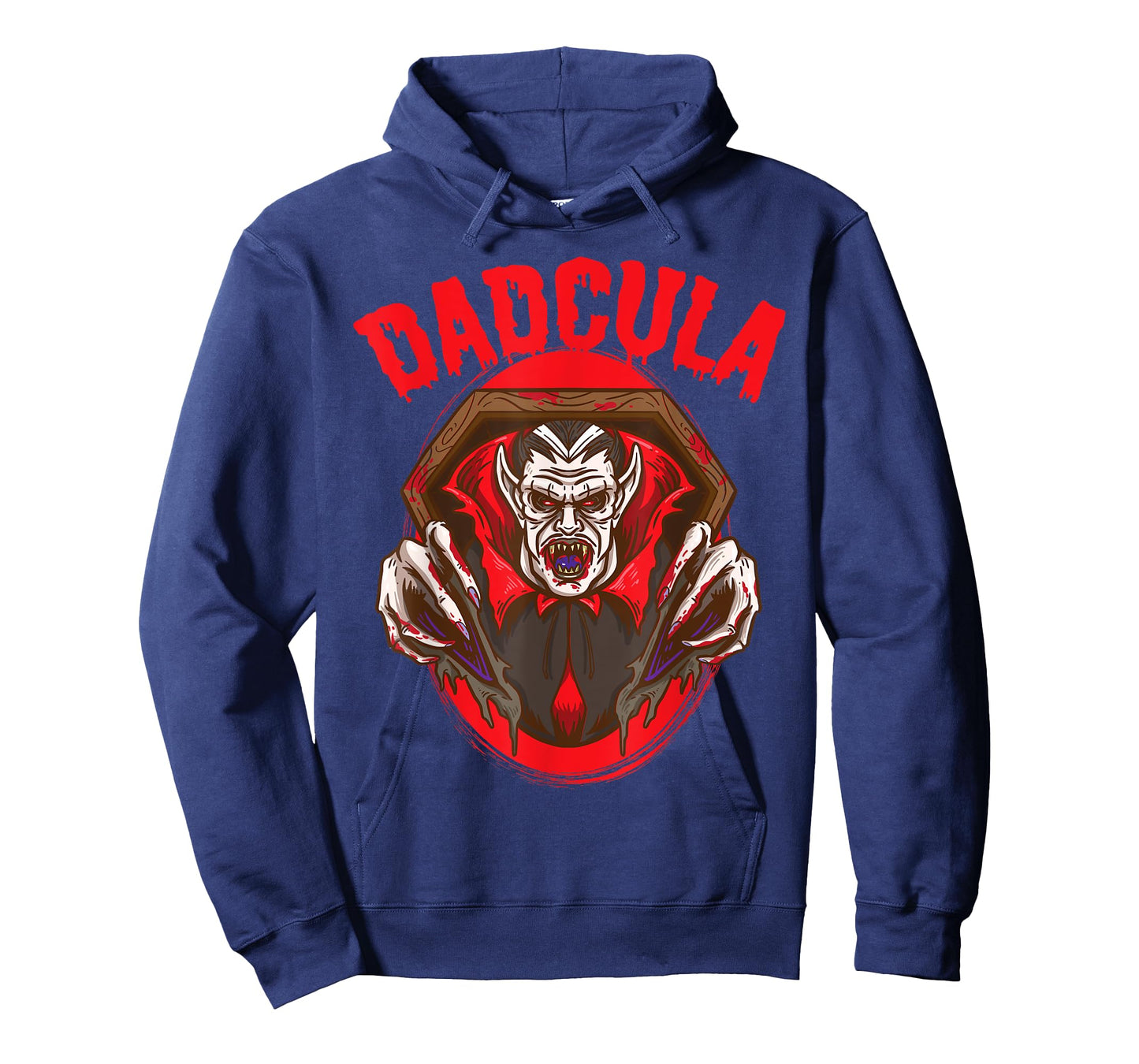 Mens Dadcula Halloween Costume Dad Daddy Dracula Monster T-Shirt