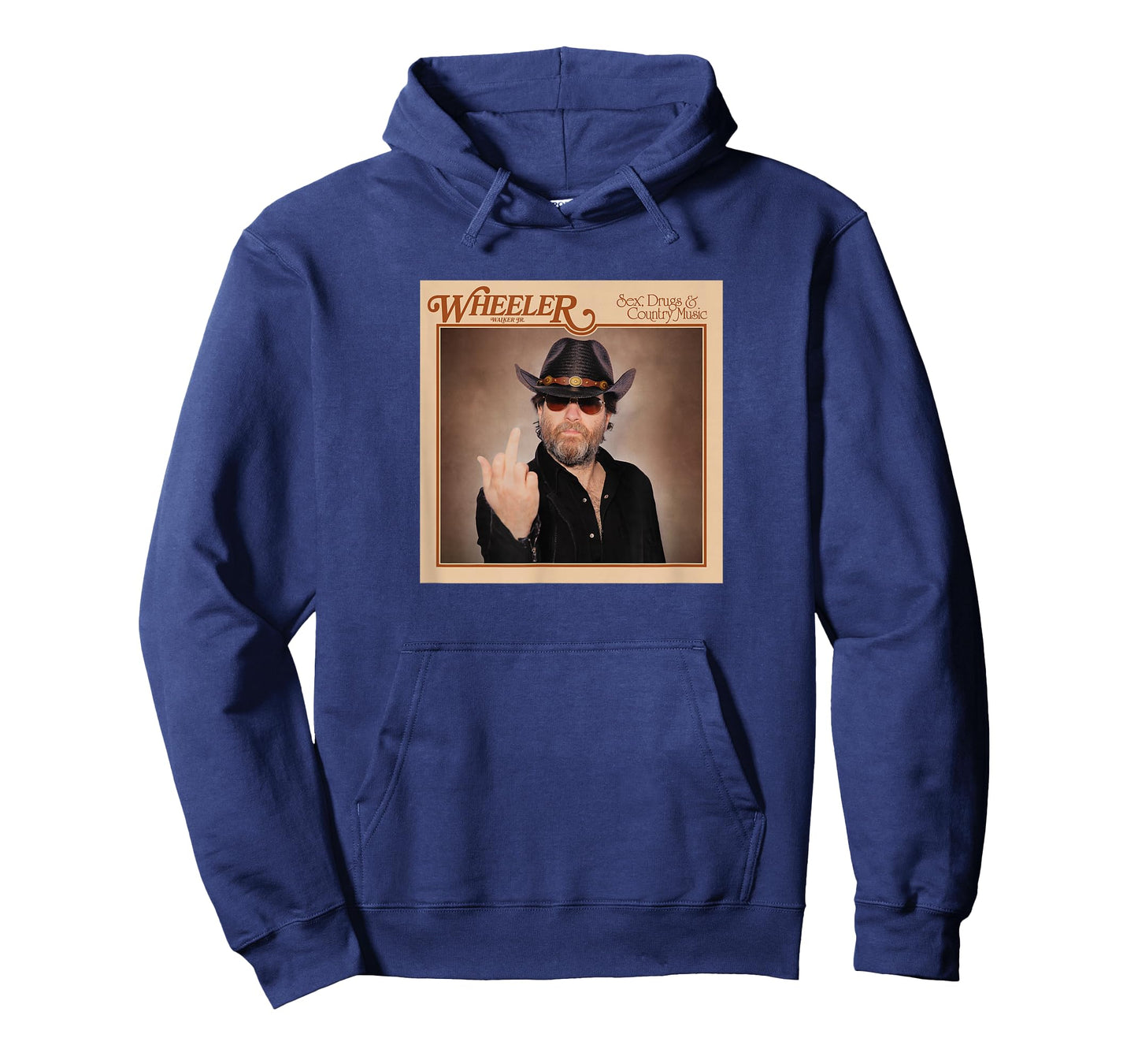 Wheeler Walker Jr. Sex, Drugs & Country Music Album Cove T-Shirt