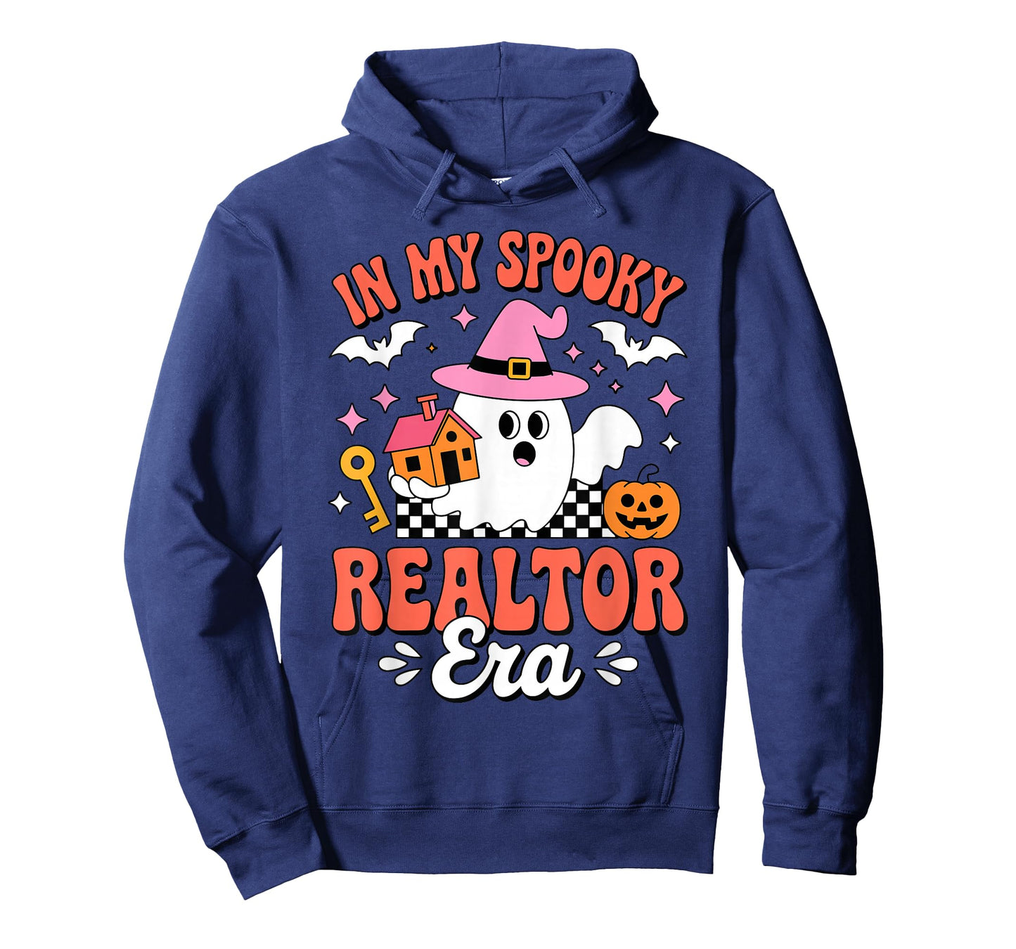 in My Spooky Realtor Era Real Estate Halloween Costume Ghost T-Shirt