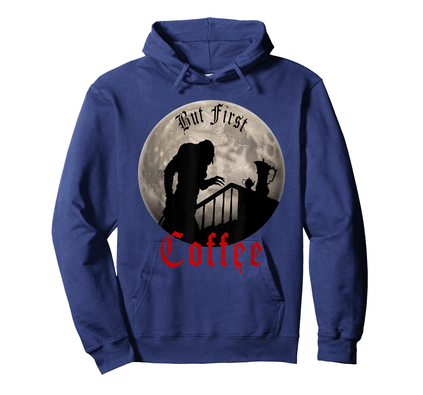 Funny Dracula horror - But First Coffee gothic Vampire fans T-Shirt