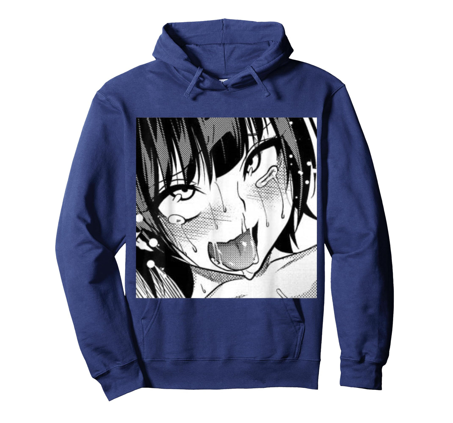 Ahegao Anime Girl with Tongue and Hands Out Weeb T-Shirt T-Shirt