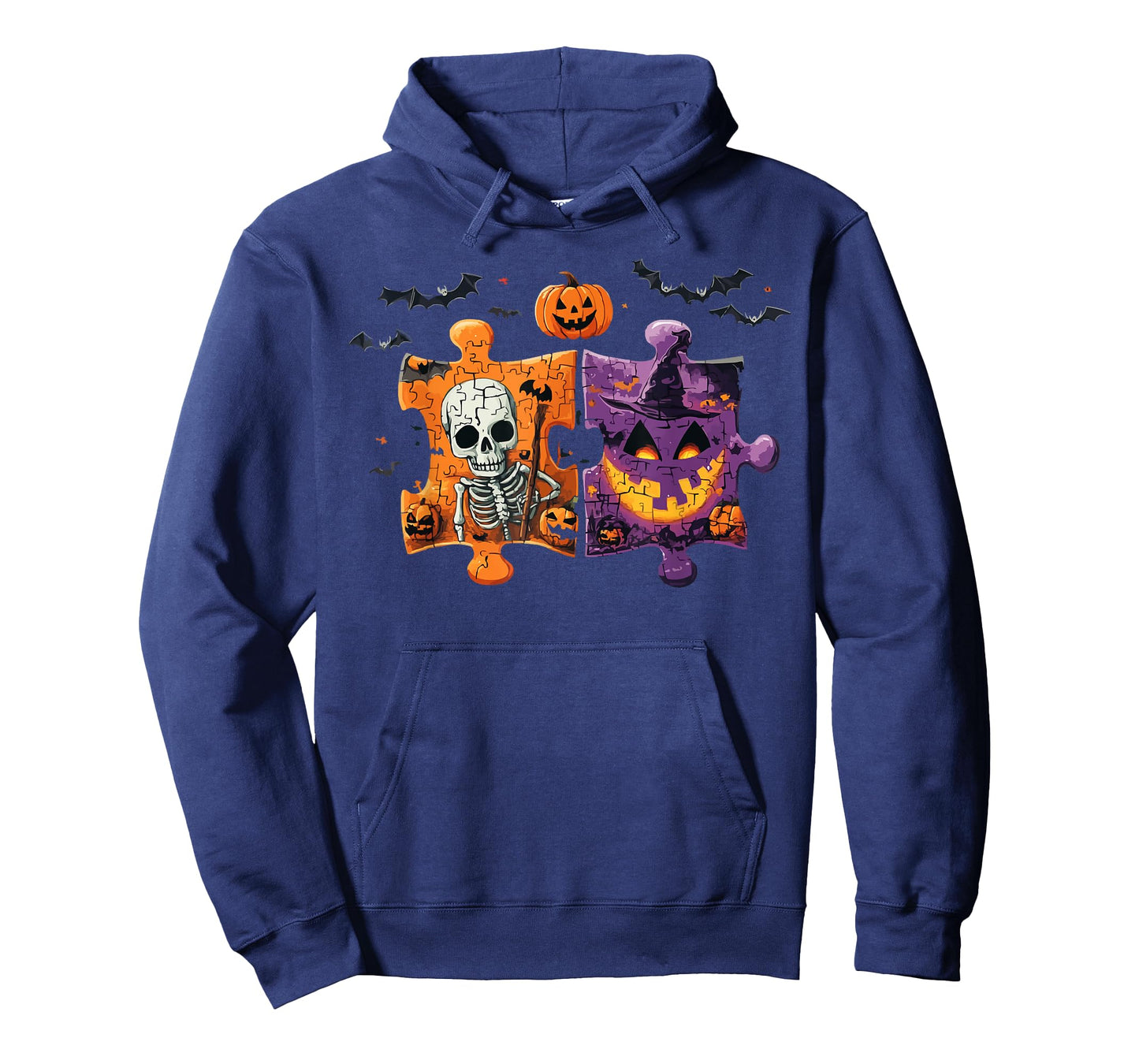 Support Autism Halloween Spooky Autistic Trick Or Treat T-Shirt