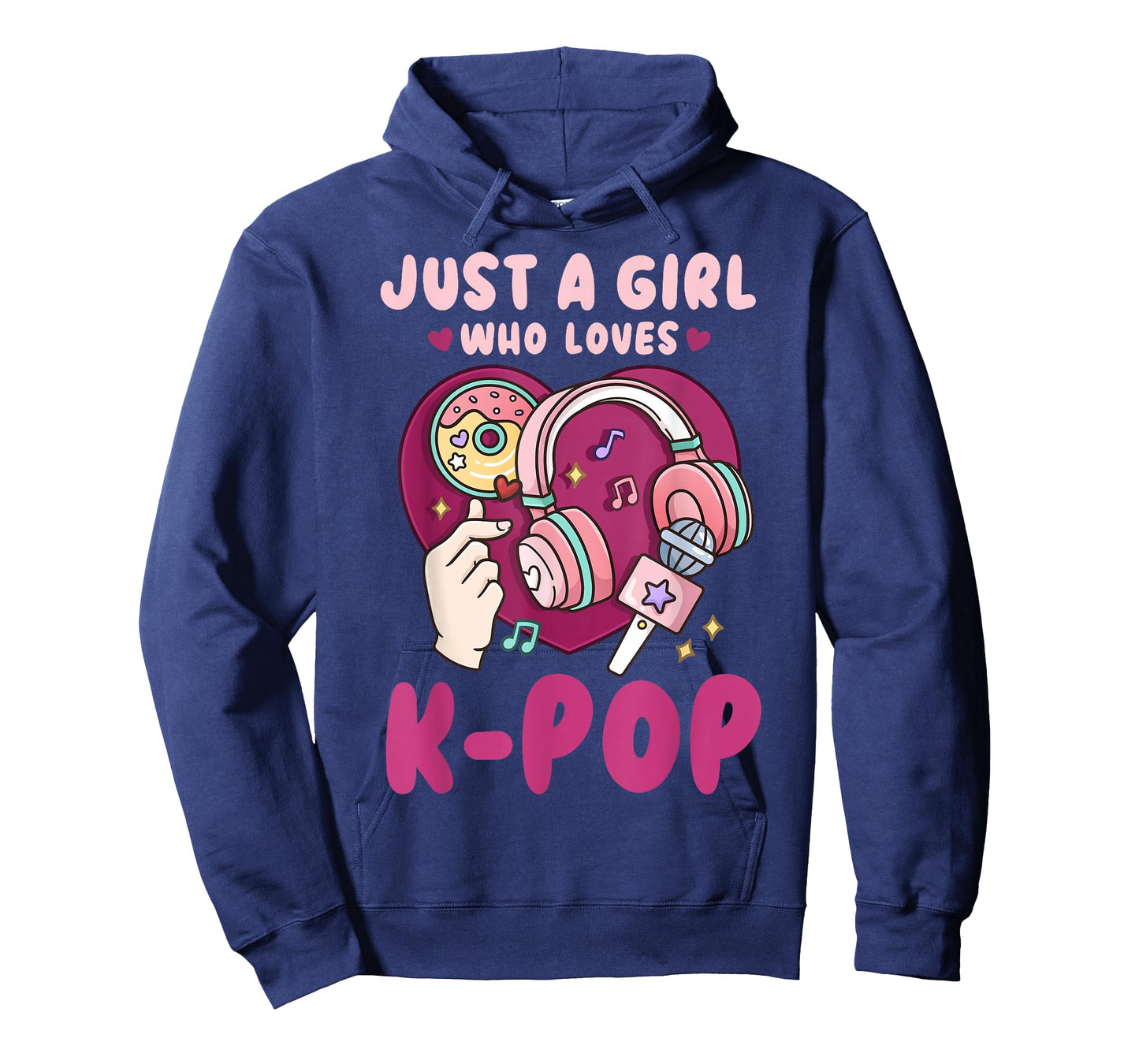 K-Pop & Anime Lovers Unisex-Kids Black K-Pop Theme Girls T-Shirt