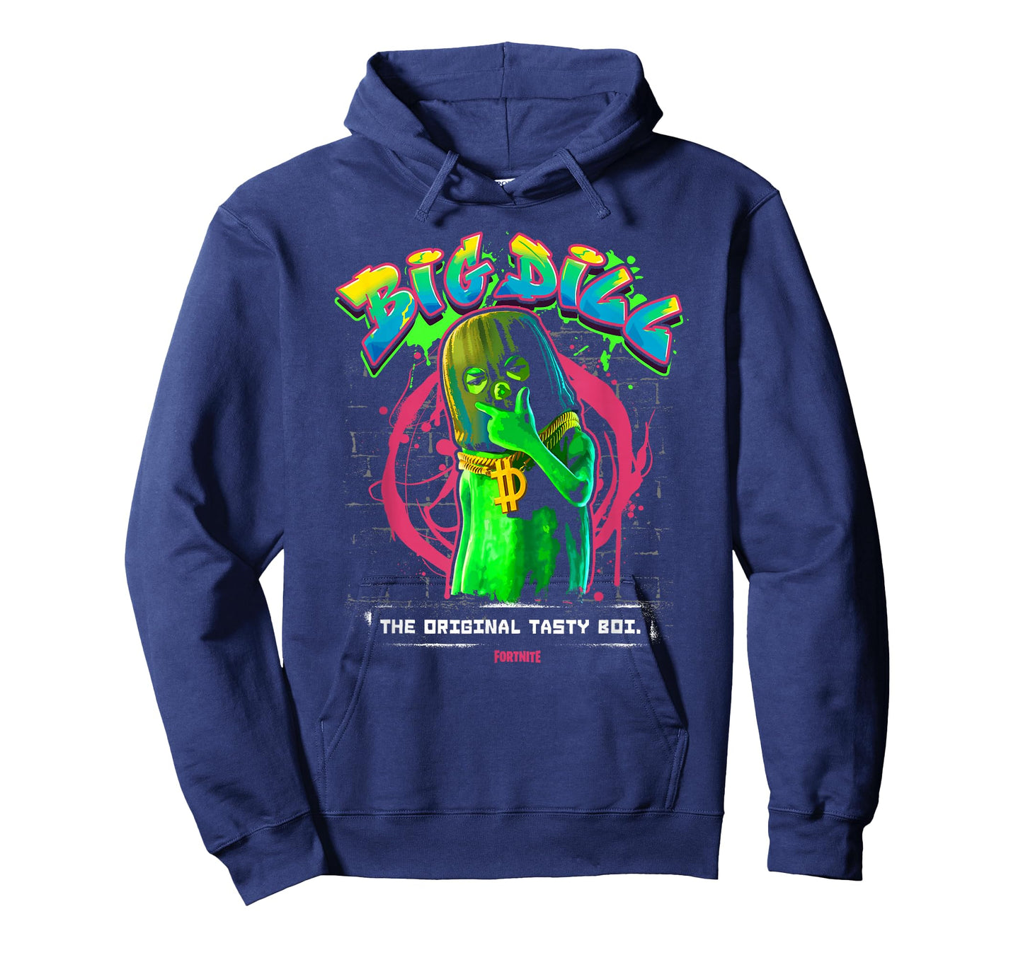 Fortnite Big Dill The Original Tasty Boi Graffiti Mural T-Shirt