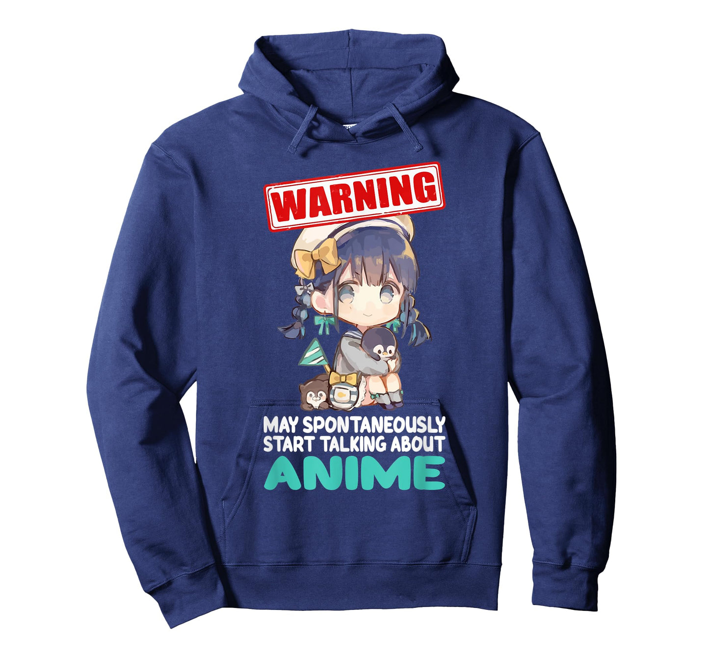 Warning May Spontaneously Start Talking About Anime Funny T-Shirt