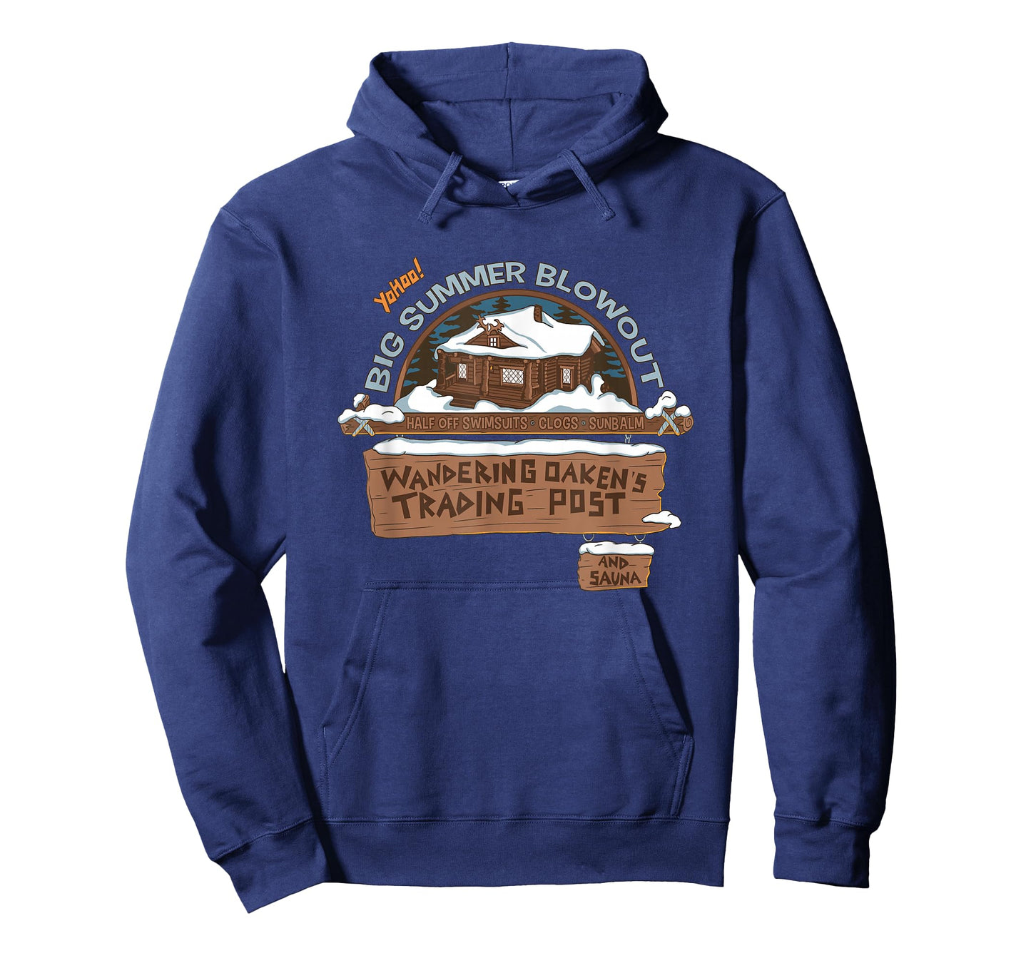 Disney Frozen Wandering Oaken's Trading Post Vintage Logo T-Shirt