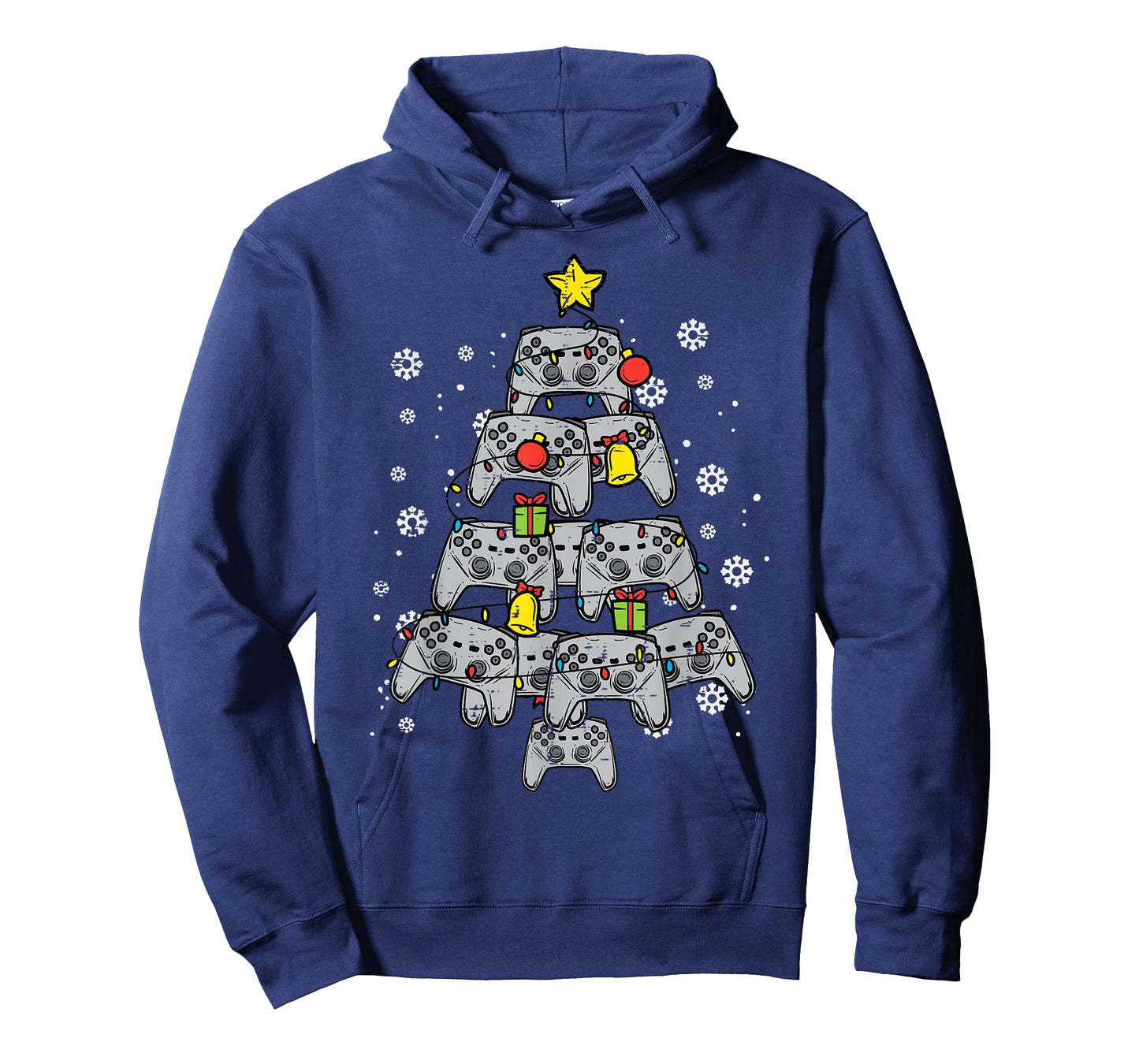 Video Game Controller Christmas Tree Xmas Boy Men Youth Teen T-Shirt